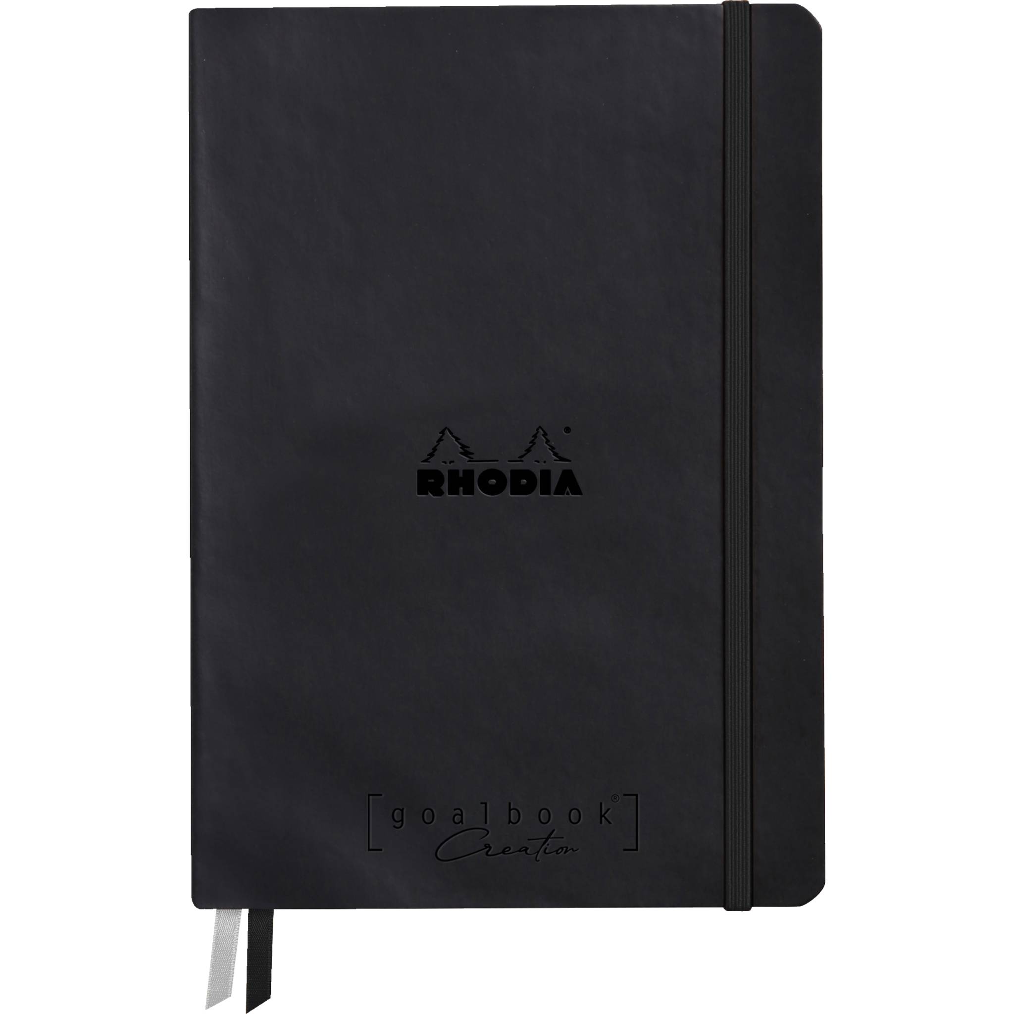 Rhodia Goalbook Creation A5 Umschlag, 50 Bl weiß blanko 200g, Schwarz 194150C