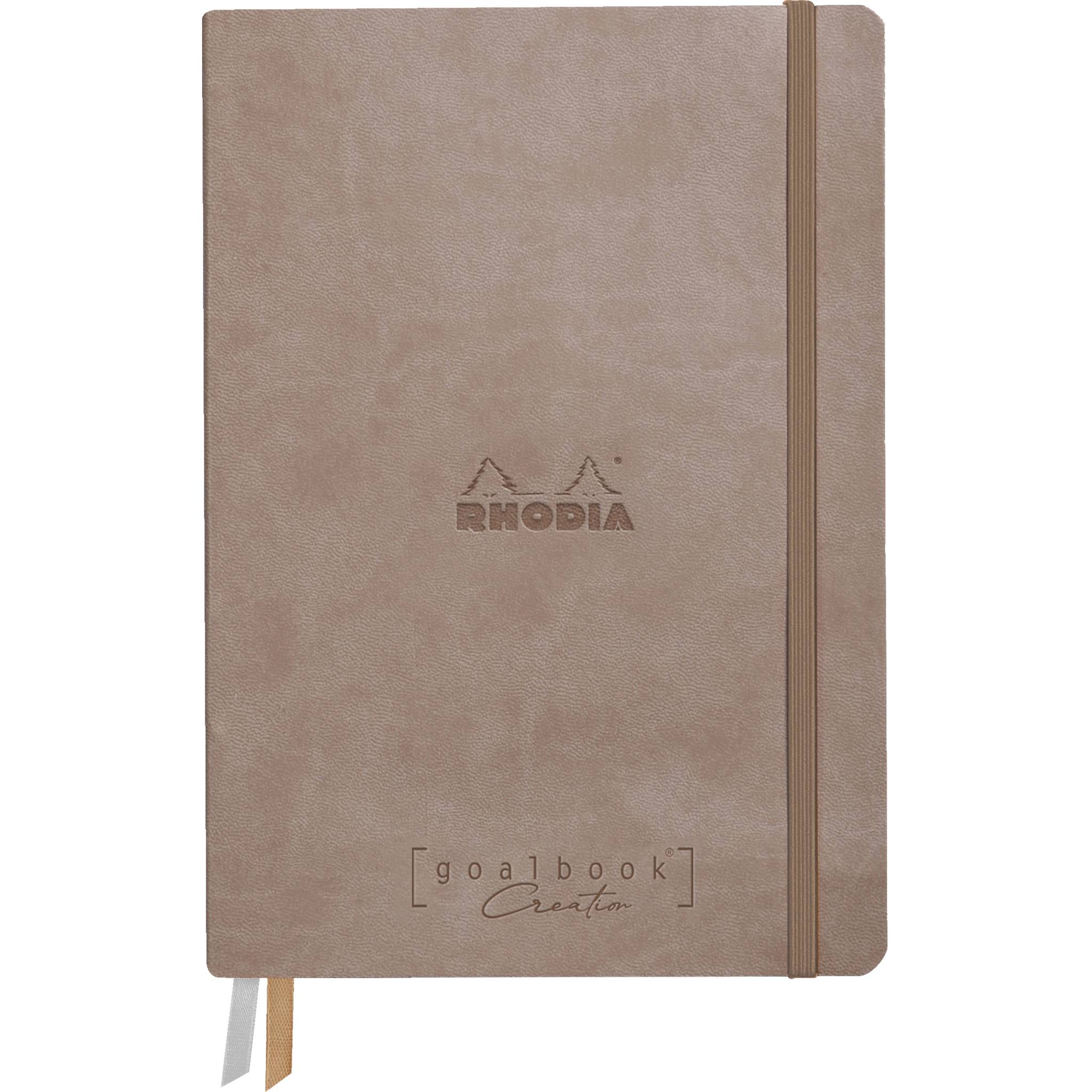 Rhodia Goalbook Creation A5 50 Bl Lavis technique weiß blanko 200g Taupe 194151C