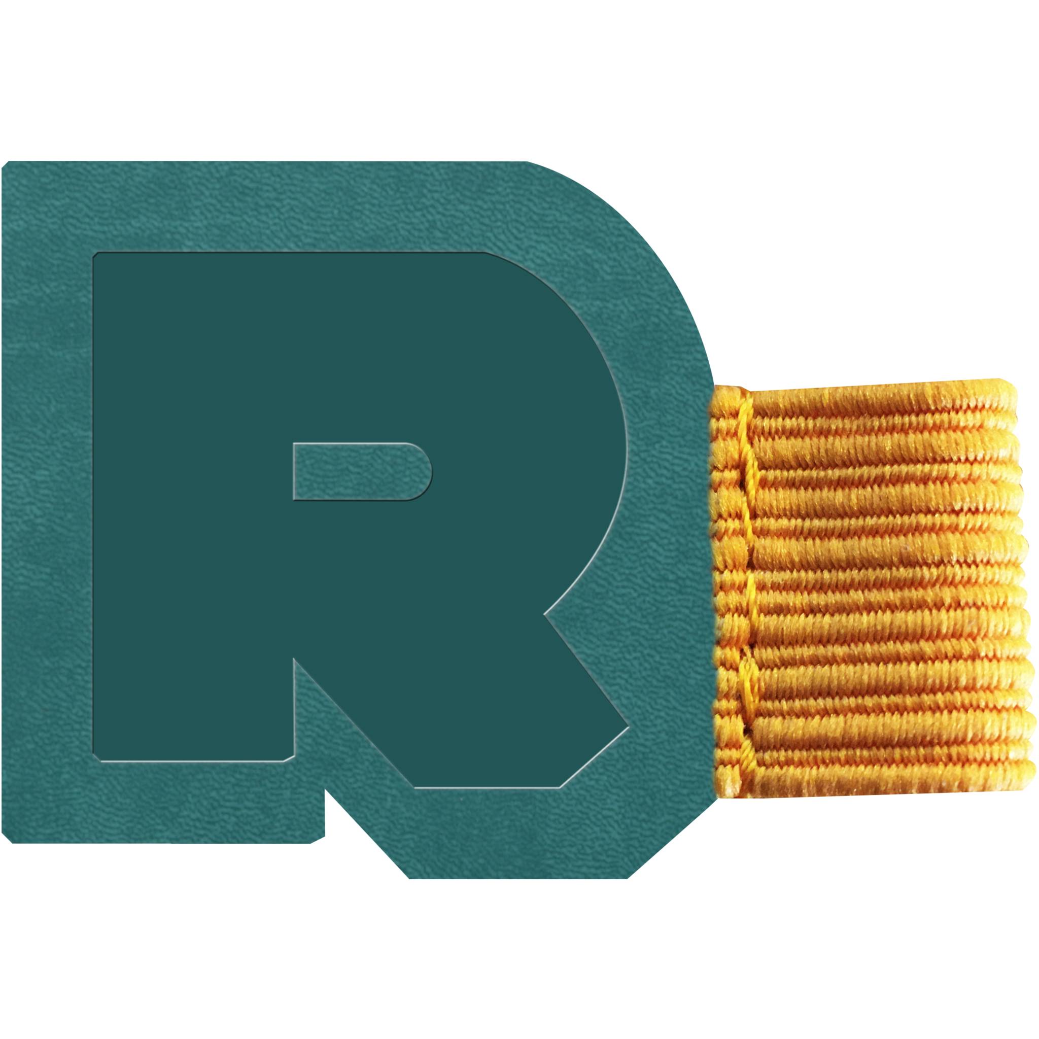 Rhodia selbsthaftende Stiftschlaufe 4x3cm - Pfaugrün 194200C