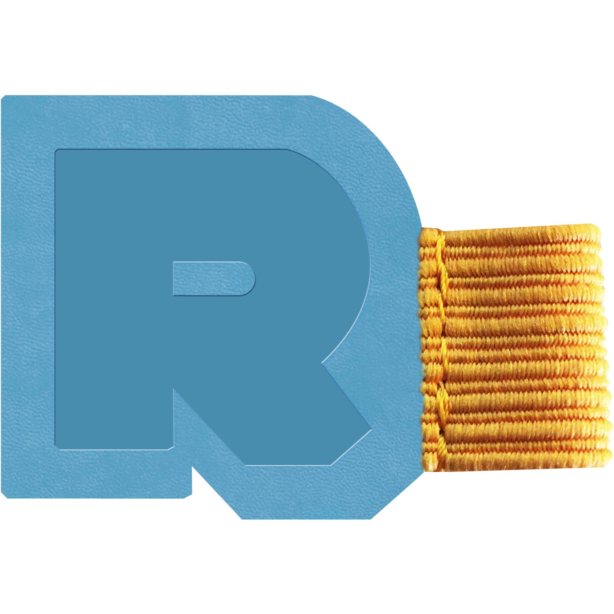 Rhodia selbsthaftende Stiftschlaufe 4x3cm - Türkis 194202C