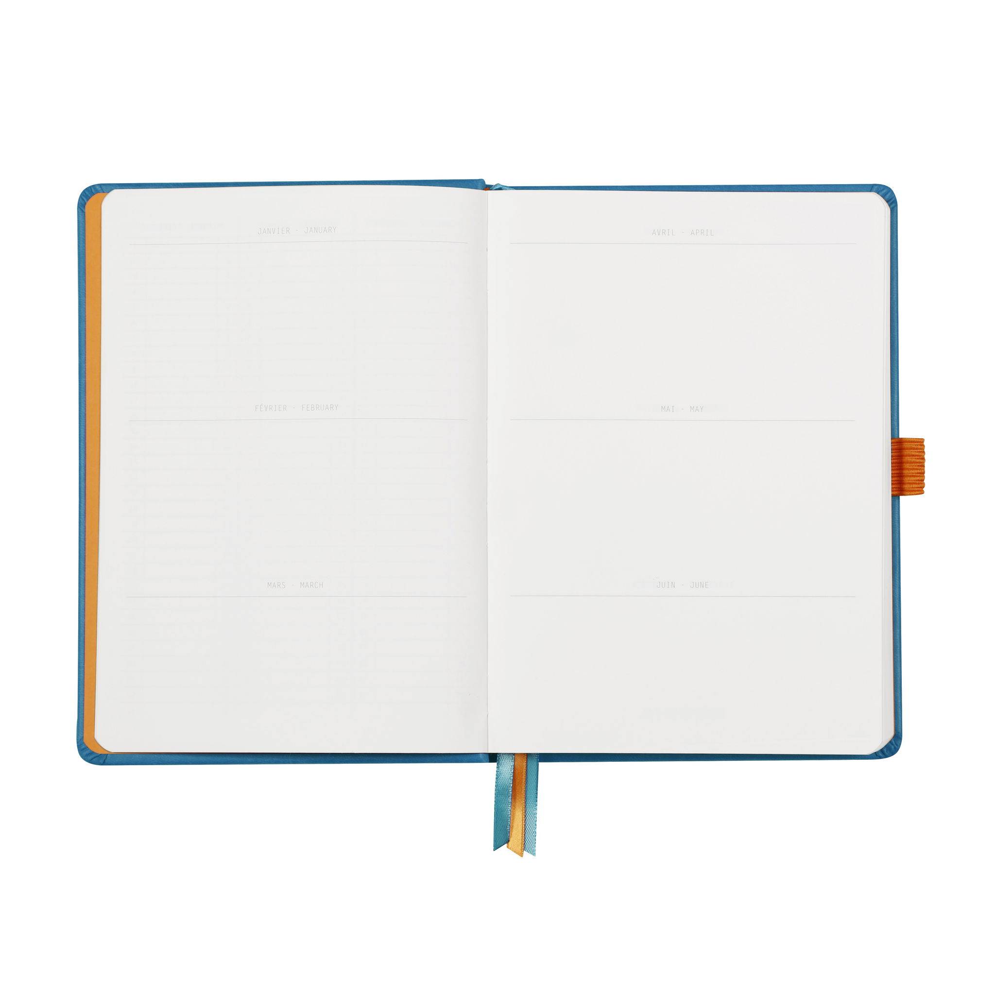 Rhodia Goalbook A5 festem Einband, 120 Bl 90g, Dot/punktkariert Türkis 118576C