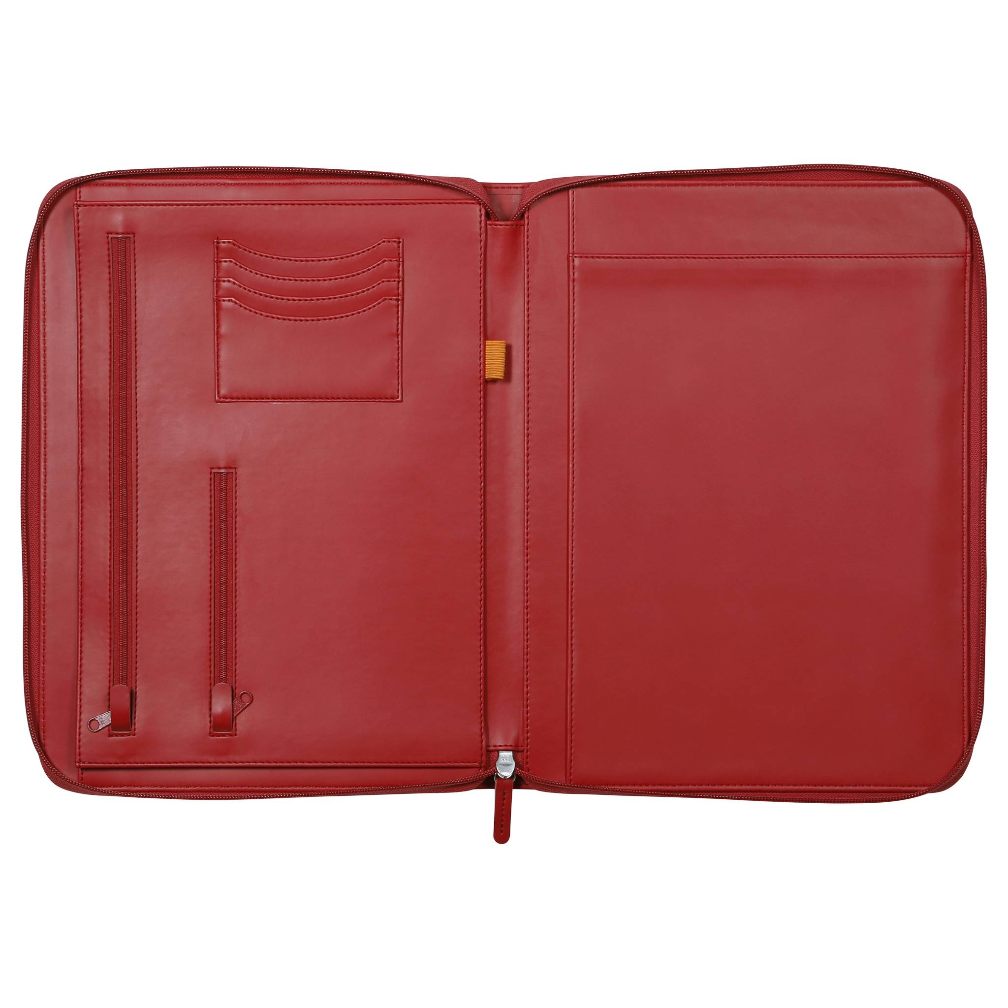 Rhodia Konferenzmappe, großes Modell 25,5x34 cm, für Block A4 Mohnrot 168122C