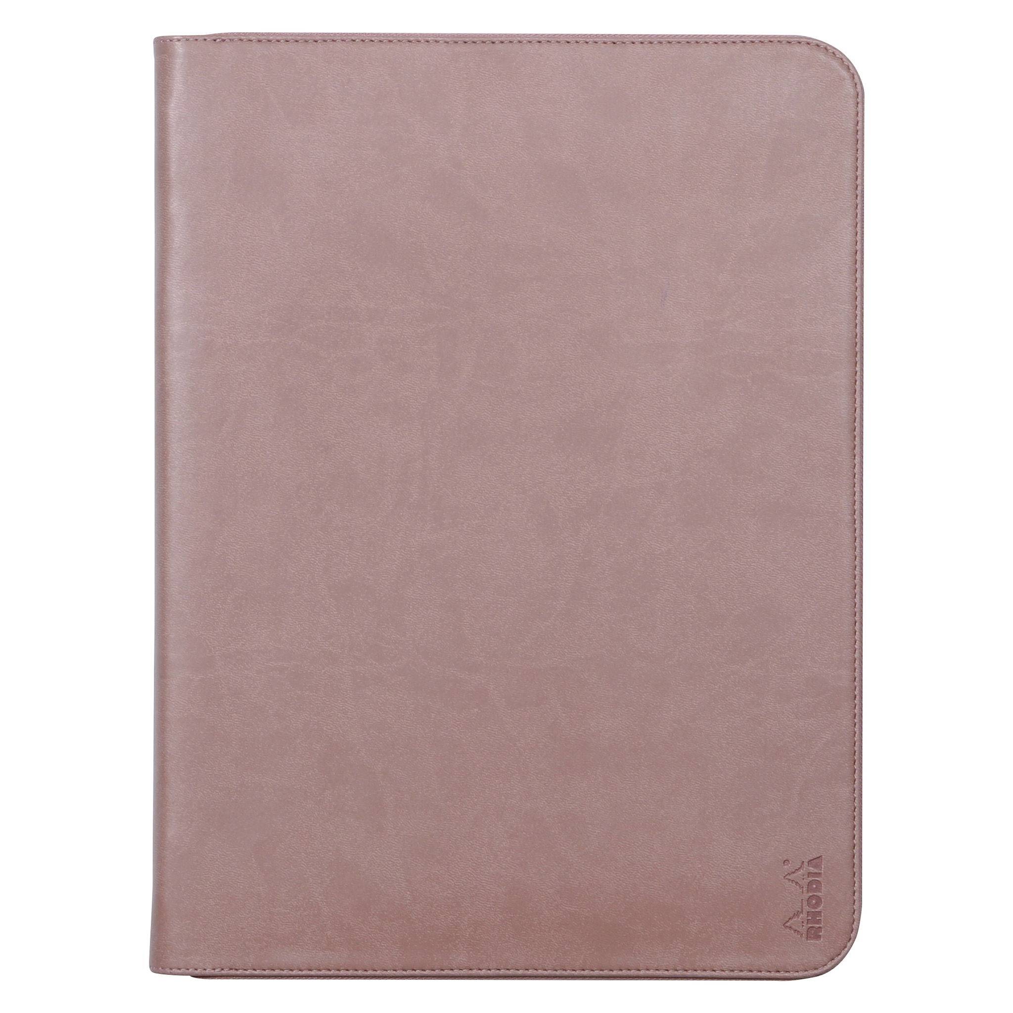 Rhodia Konferenzmappe, großes Modell 25,5x34 cm, für Block A4 Rosenholz 168124C