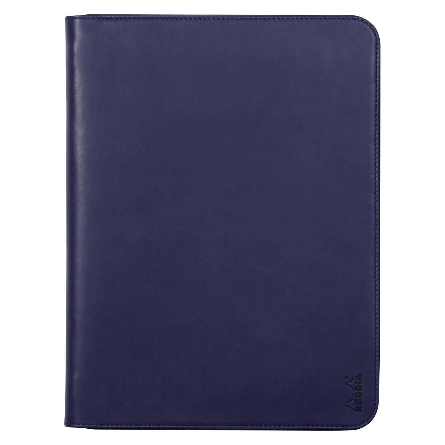 Rhodia Konferenzmappe 25,5x34cm für Block A4 - Mitternachtsblau 168120C