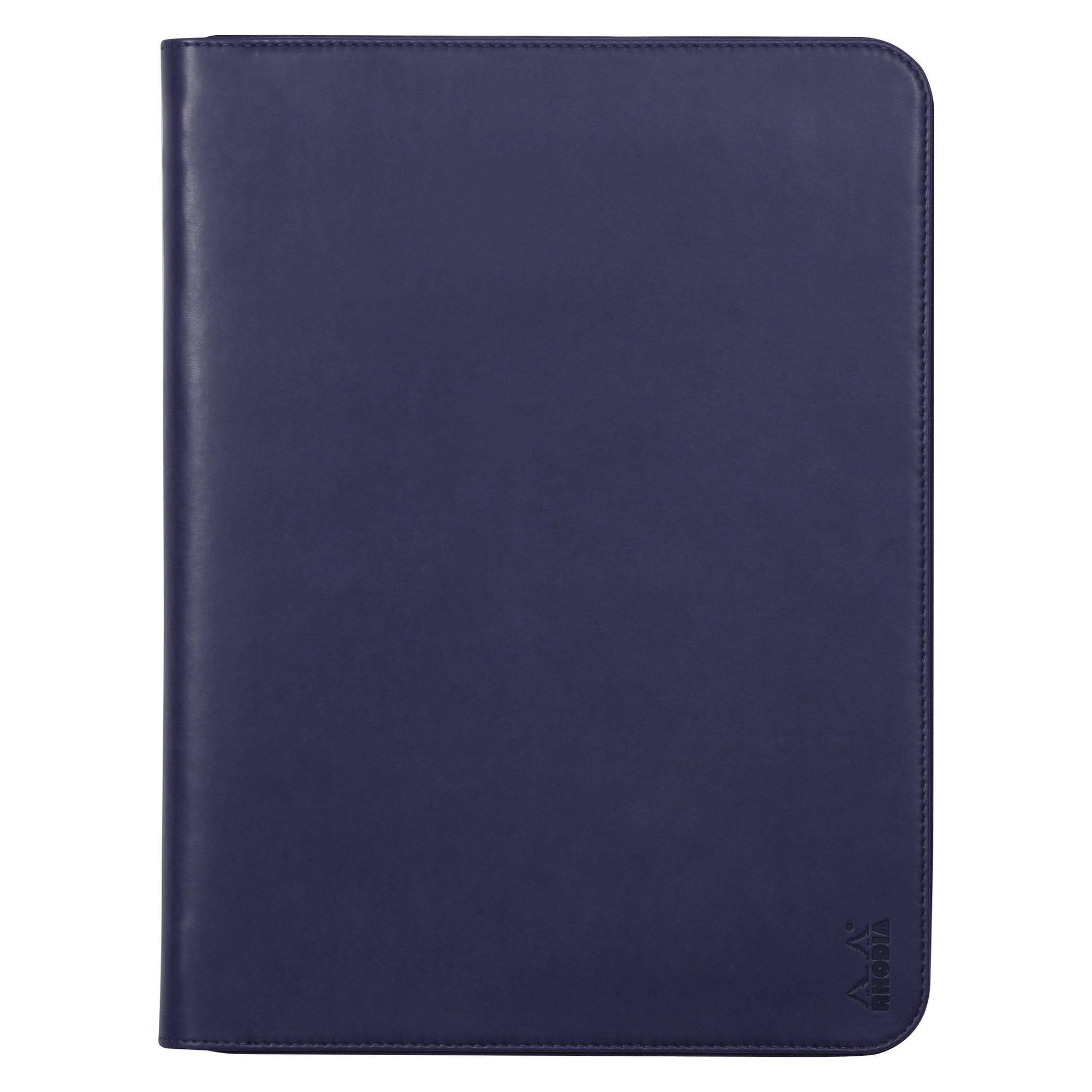 Rhodia Konferenzmappe 25,5x34cm für Block A4 - Mitternachtsblau 168120C
