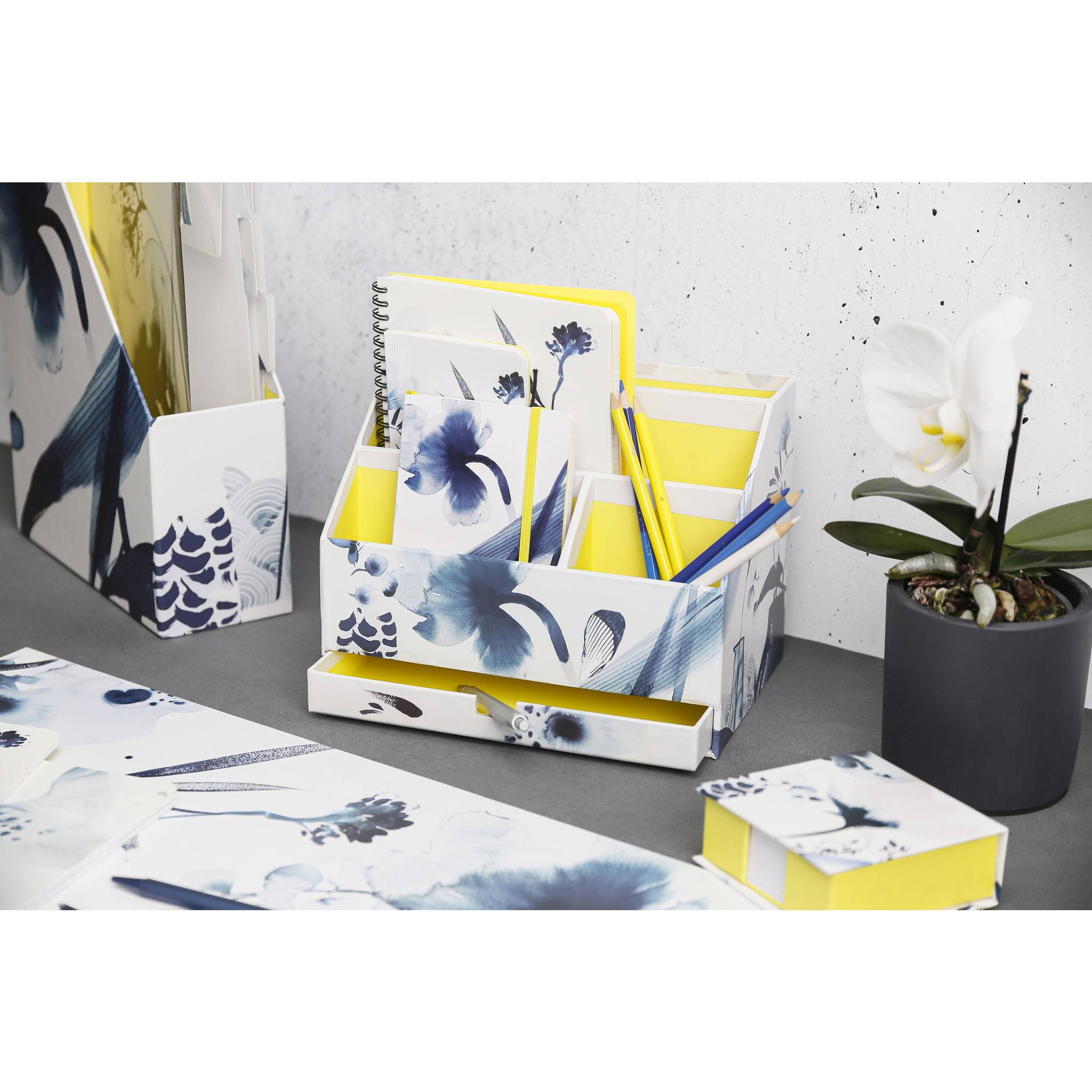 Clairefontaine Inkebana, Briefablage Schublade 24x16x18 cm Mehrfarbig 115938C