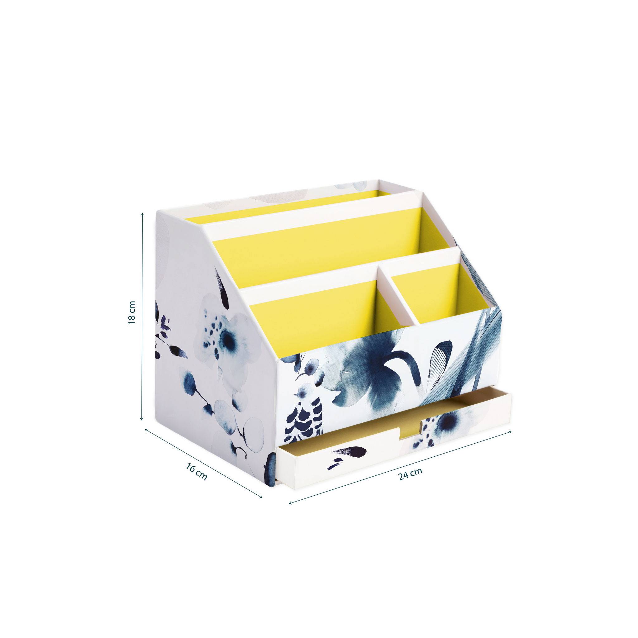 Clairefontaine Inkebana, Briefablage Schublade 24x16x18 cm Mehrfarbig 115938C