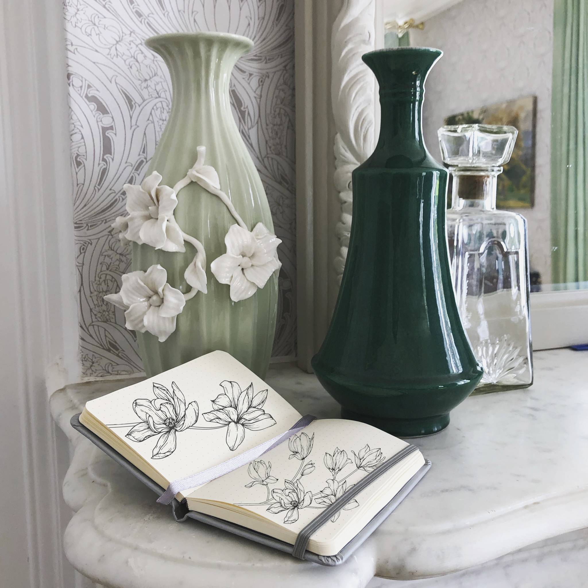 Rhodia Webnotebok Rhodia A6 9x14cm 96 Blatt dot/punktkariert 90g Orange 118568C