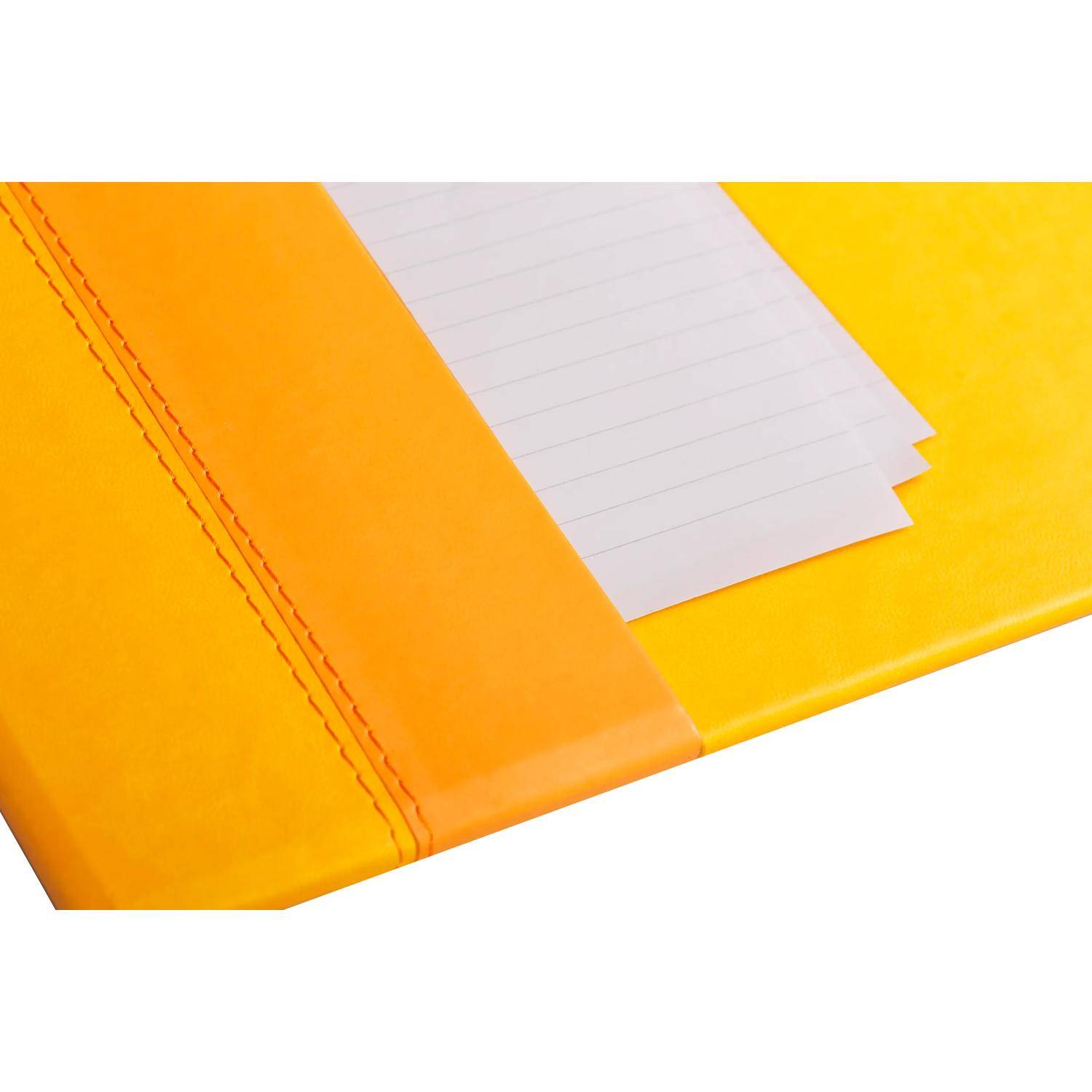 Rhodia feste Schreibtischunterlage Kunstleder, 60x40cm Narzisse 318906C