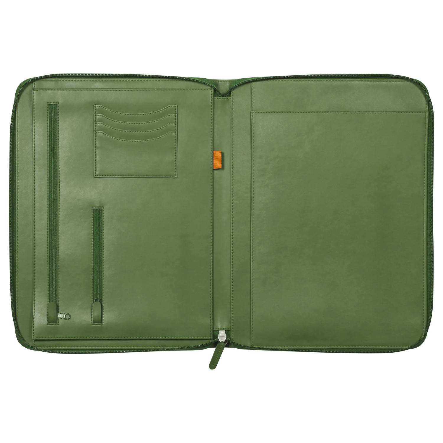 Rhodia Konferenzmappe, großes Modell 25,5x34 cm, für Block A4 Salbeigrün 168118C