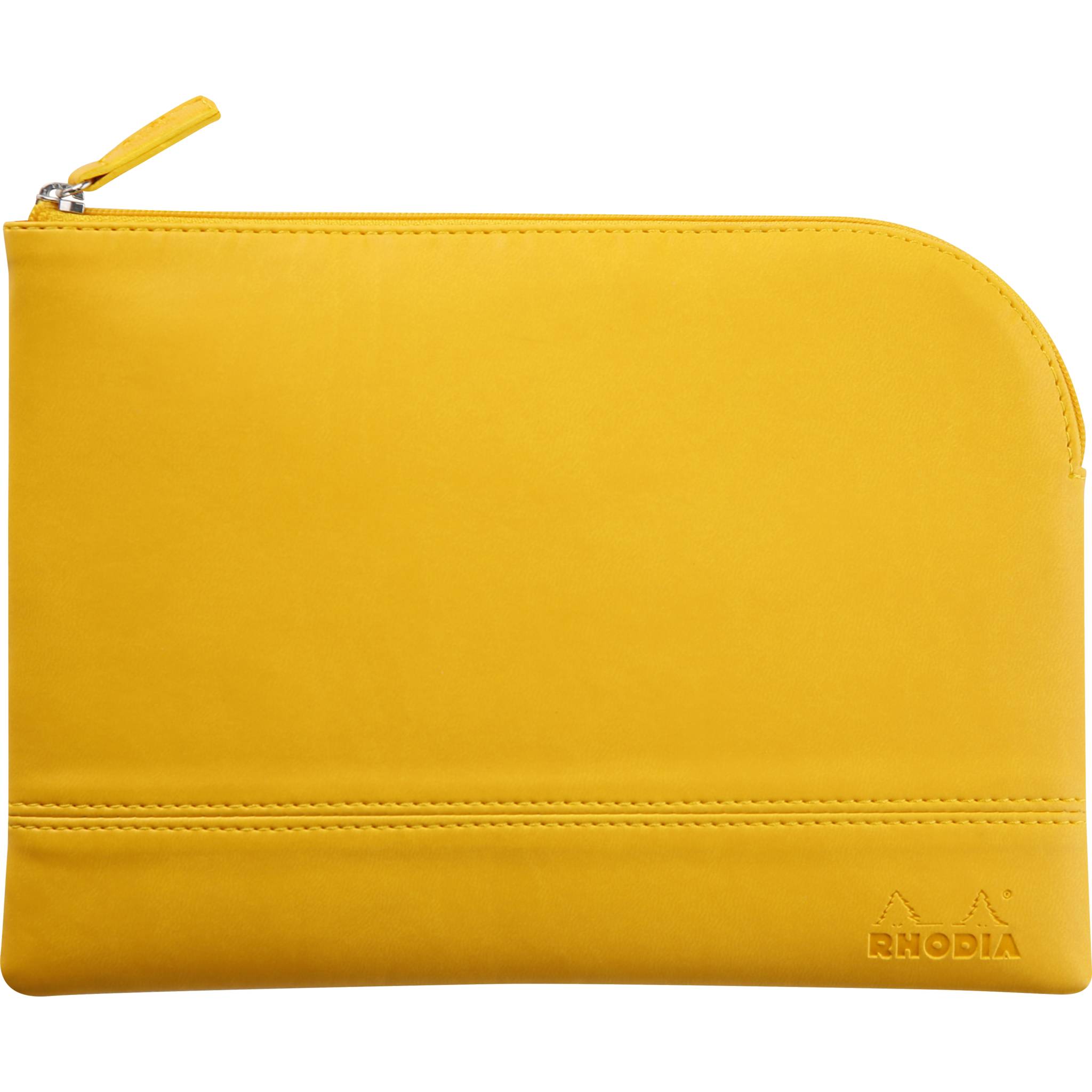 Rhodia Rhodiarama Etui aus Kunstleder Reißverschluss, 16x22 cm Narzisse 116648C