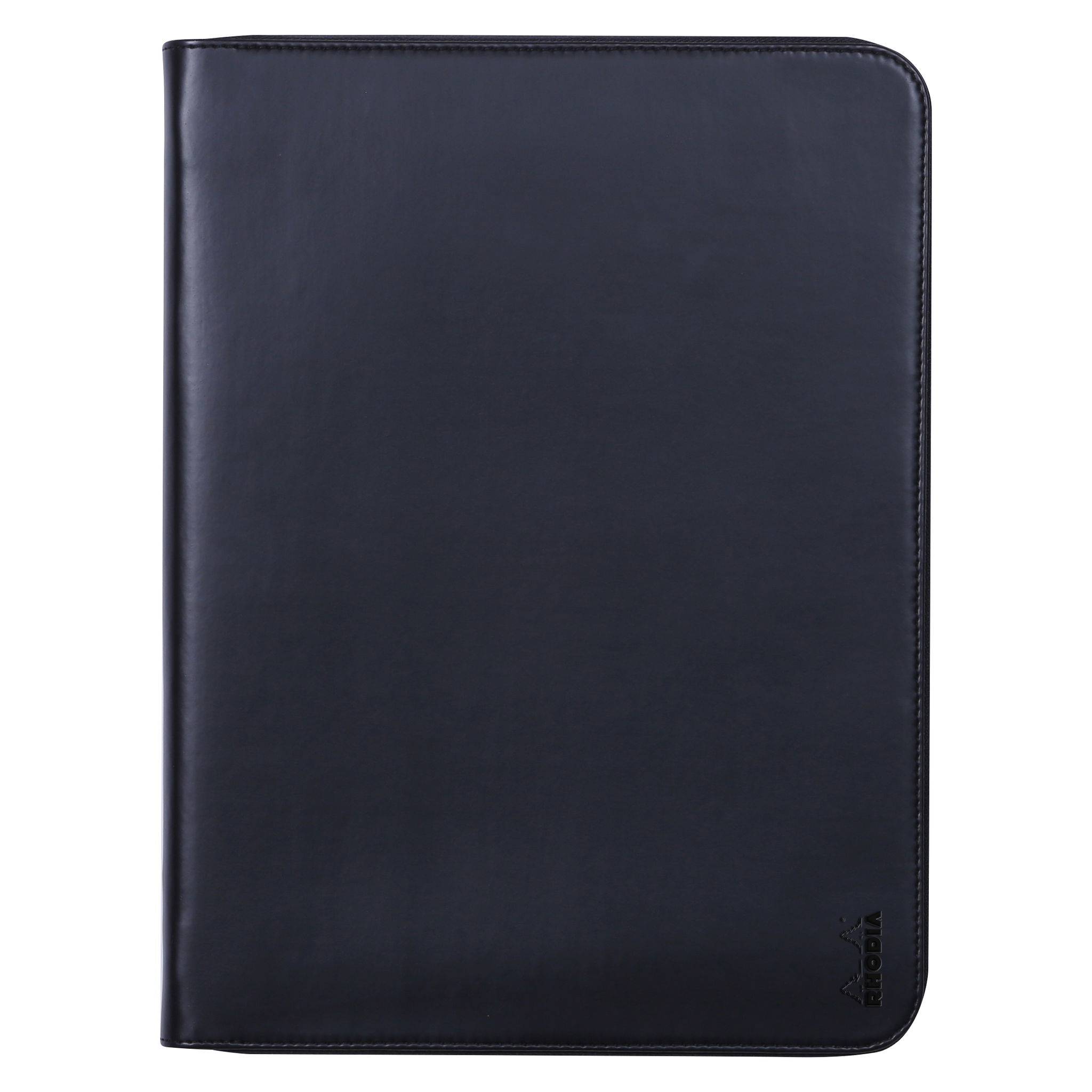 Rhodia Konferenzmappe, großes Modell 25,5x34 cm, für Block A4 Schwarz 168116C