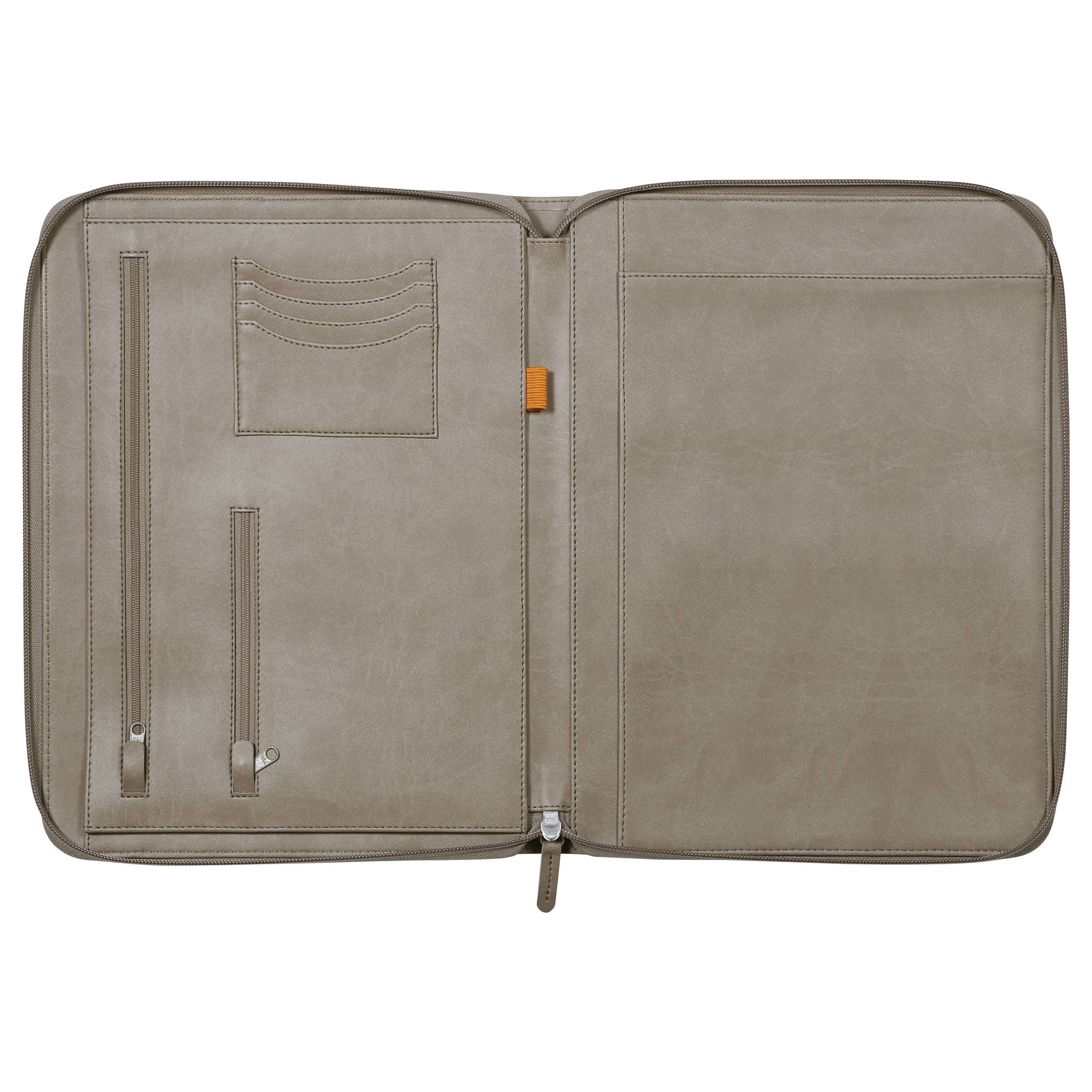 Rhodia Konferenzmappe, großes Modell 25,5x34 cm, für Block A4 Taupe 168117C