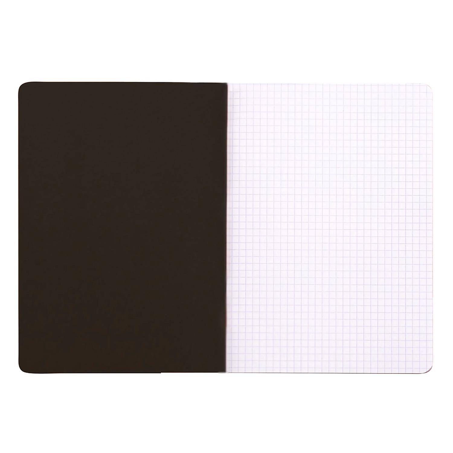 Rhodia 10x Notizheft Rhodia A5 48 Blatt kariert 80g - Schwarz 119183C