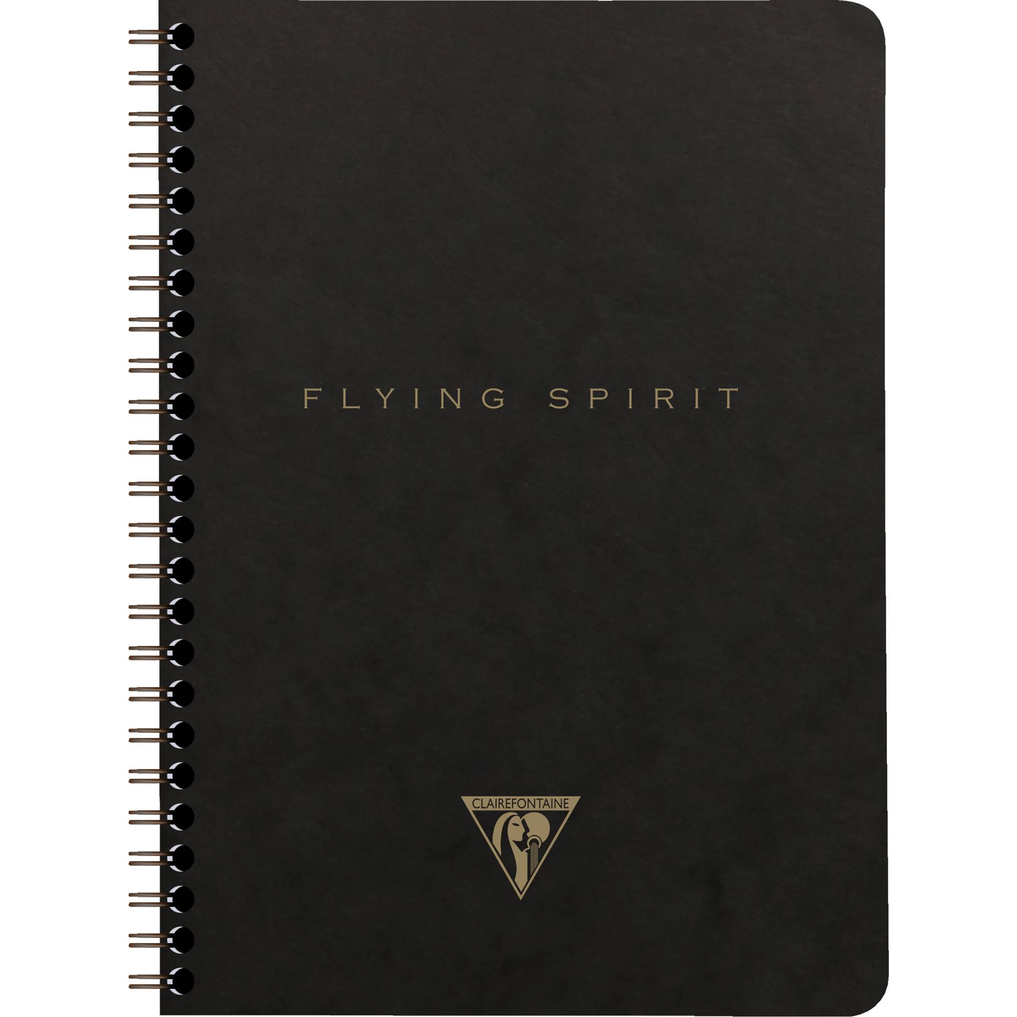 Clairefontaine 5x Notizbuch A5, 60 Blatt liniert Motive sortiert Schwarz 102566C