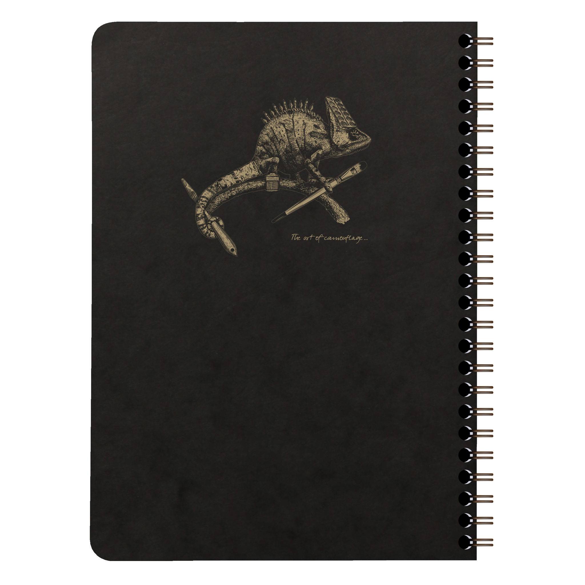 Clairefontaine 5x Notizbuch A5, 60 Blatt liniert Motive sortiert Schwarz 102566C