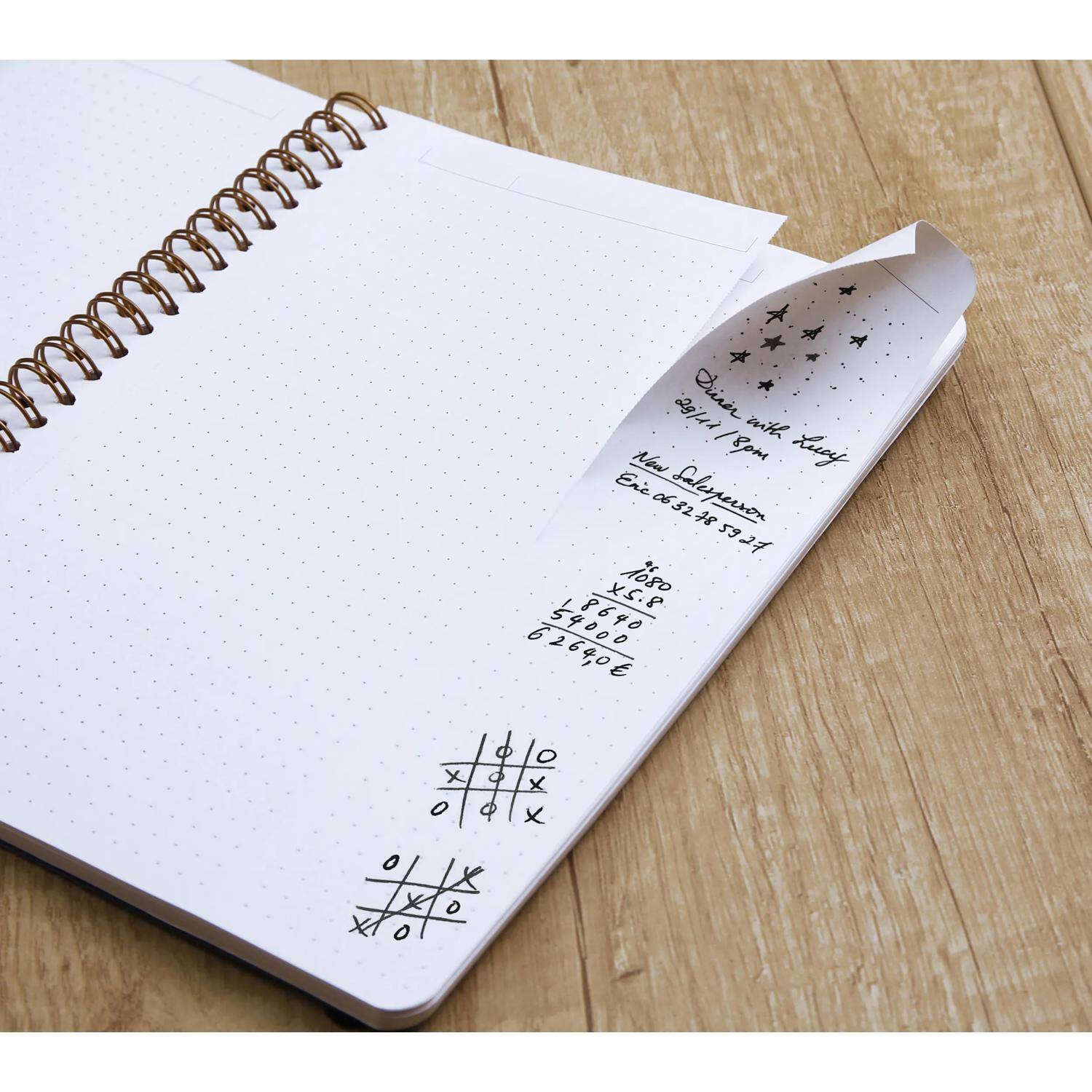 Clairefontaine 5x My.Notes Age Bag Spiralheft A4, 60 Blatt Grau 783435C