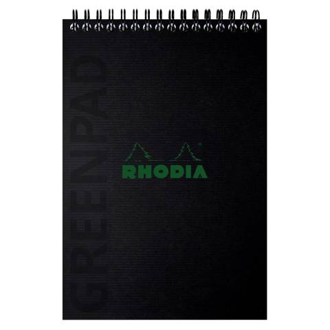Rhodia 5x Block A5+ RC Karton 350 g/m2, 80 Bl liniert, 90 g/m2 Schwarz 119929C
