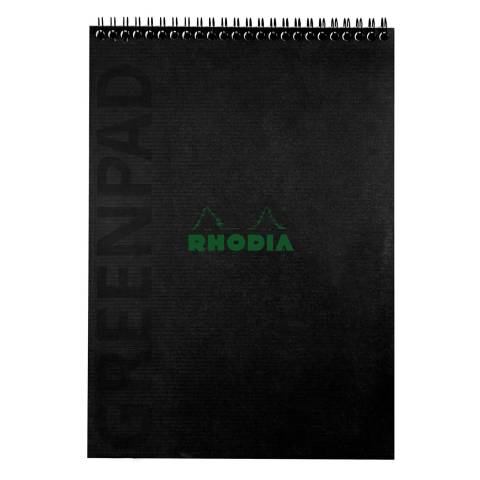 Rhodia 5x Block A4+ RC Karton 350 g/m2, 80 Bl liniert, 90 g/m2 Schwarz 119927C