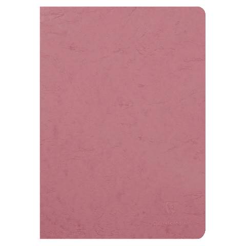 Clairefontaine 5x Age Bag, Notizheft A4, 48 Blatt blanko 90g - Antikrosa 733006C