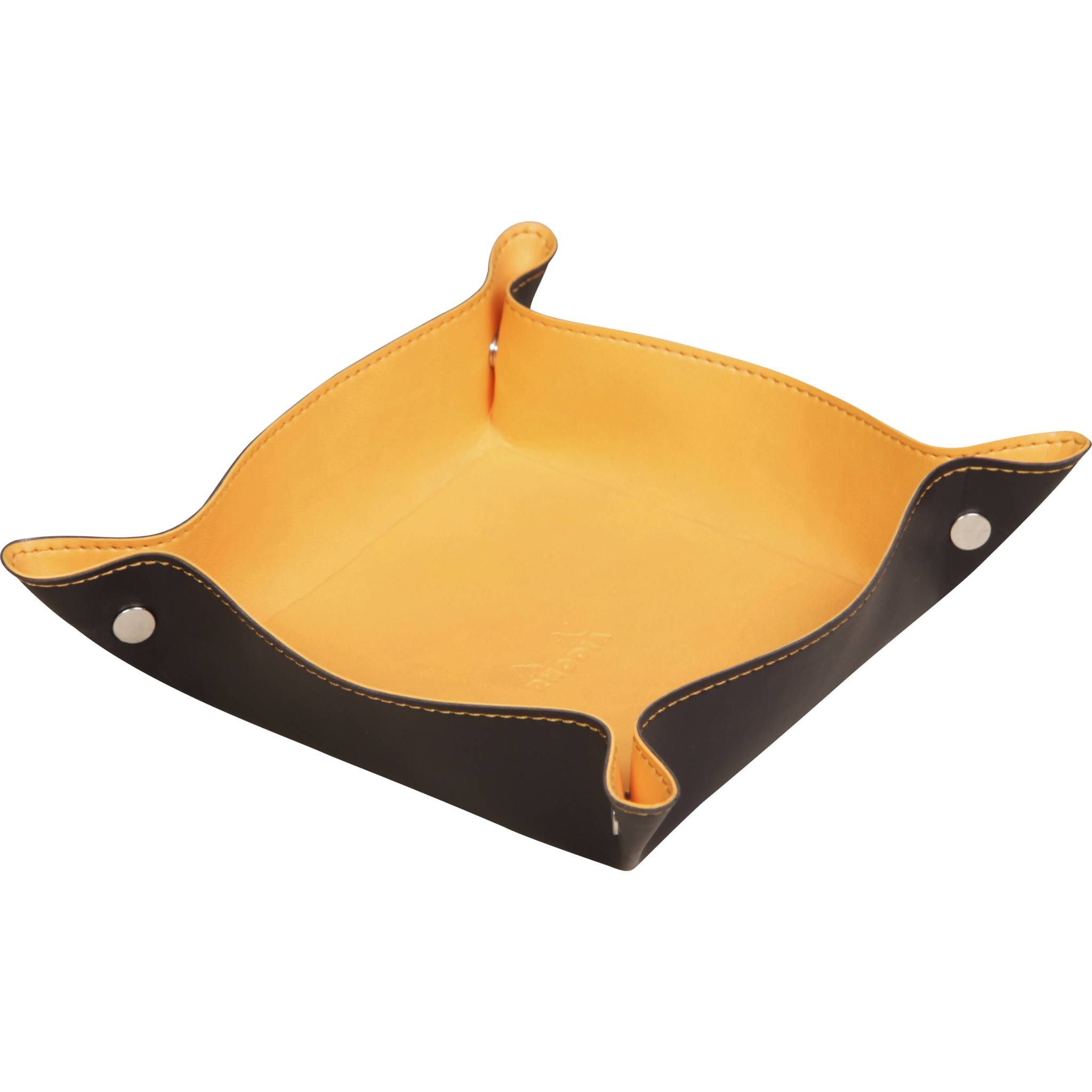 Rhodia 2x reversibler Taschenleerer IT Kunstleder, 12x12x4,5 cm Orange 118850C