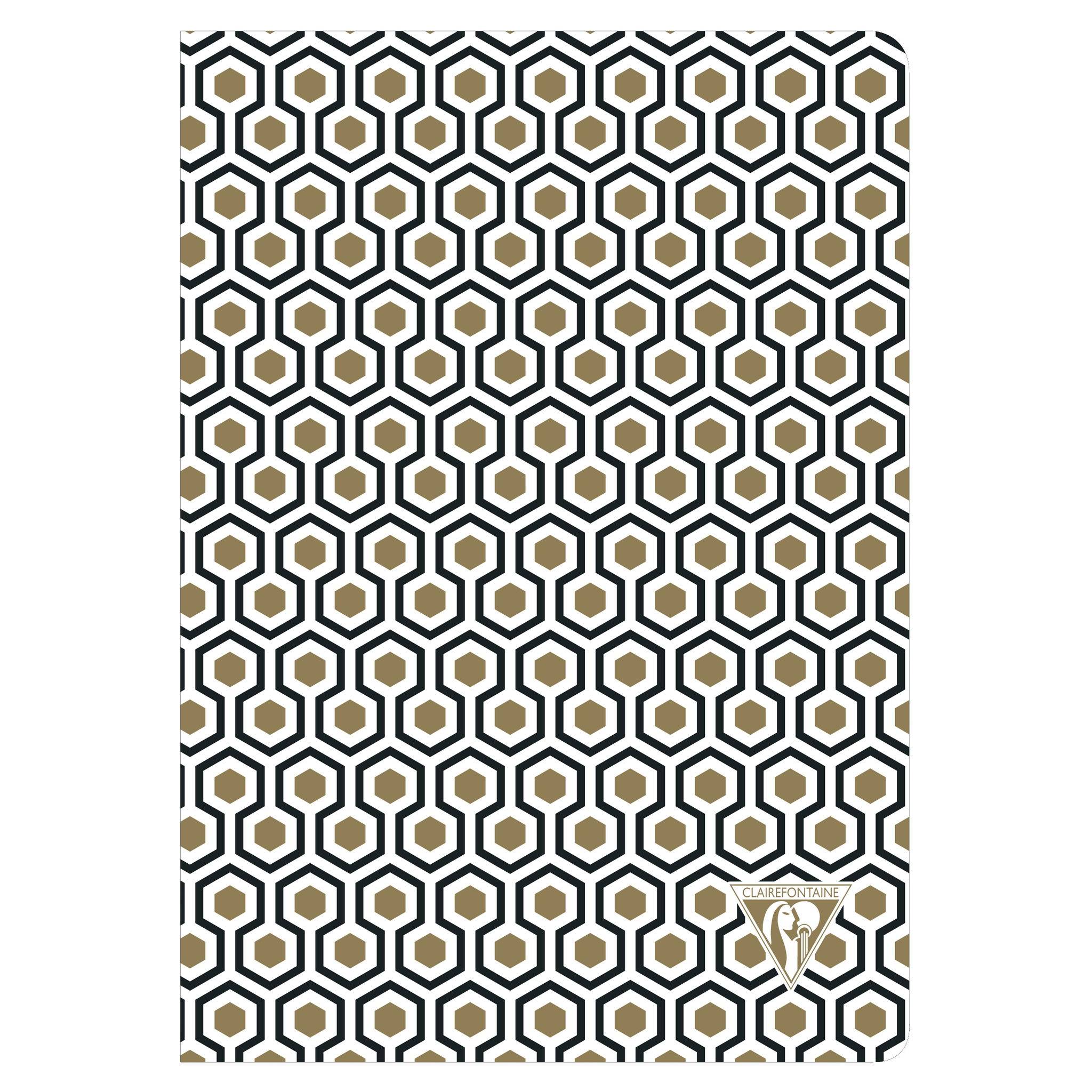 Clairefontaine 6x Notizbuch 14,8x21cm 48 Blatt 90g liniert 90g sortiert 192036C