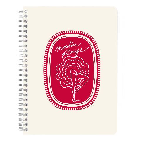 Clairefontaine 4x Notizbuch Spiralbindung A5 74 Blatt liniert sortiert 812434C