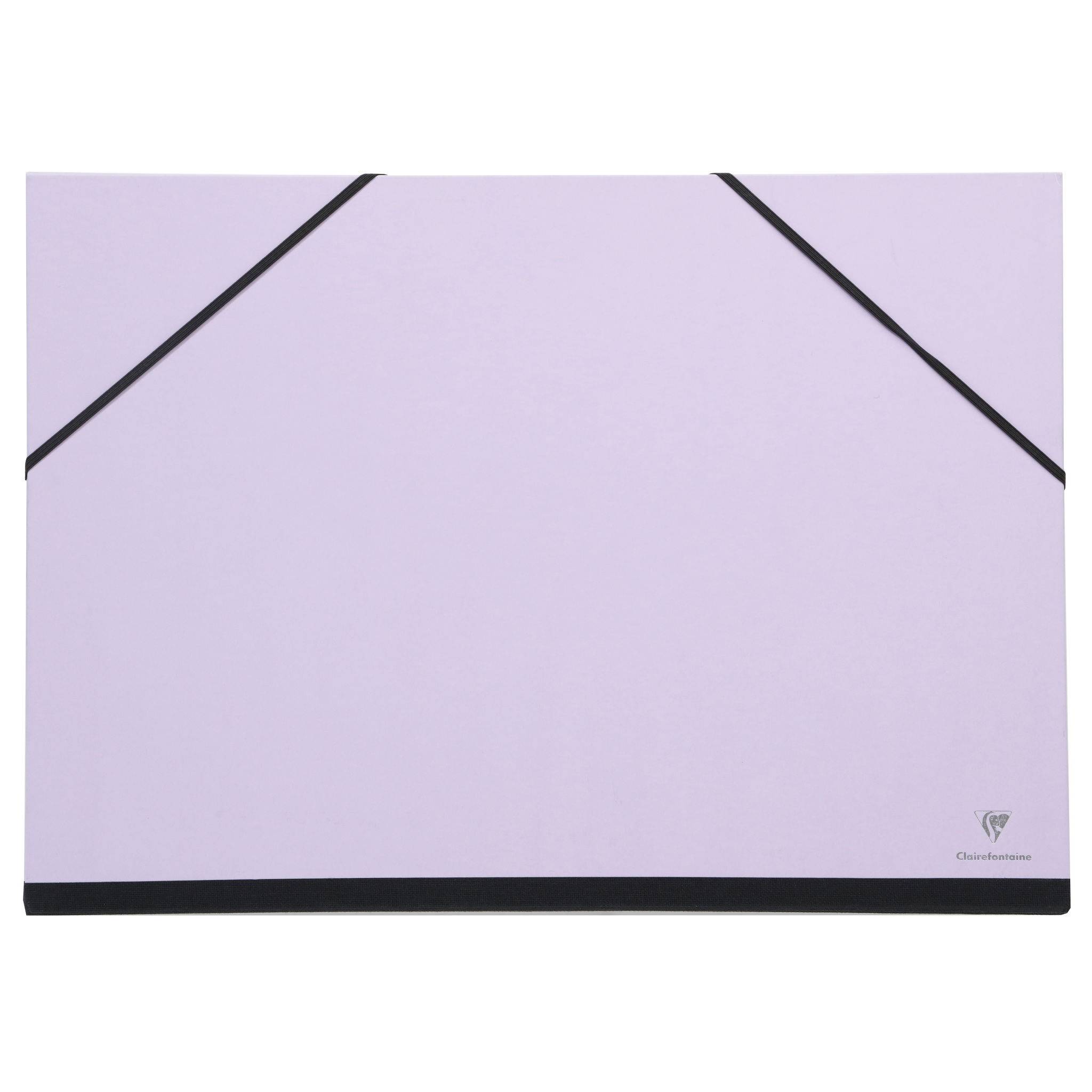 Clairefontaine 6x Zeichenmappe mit Gummizug 52x72 cm - Sortierung 144401C