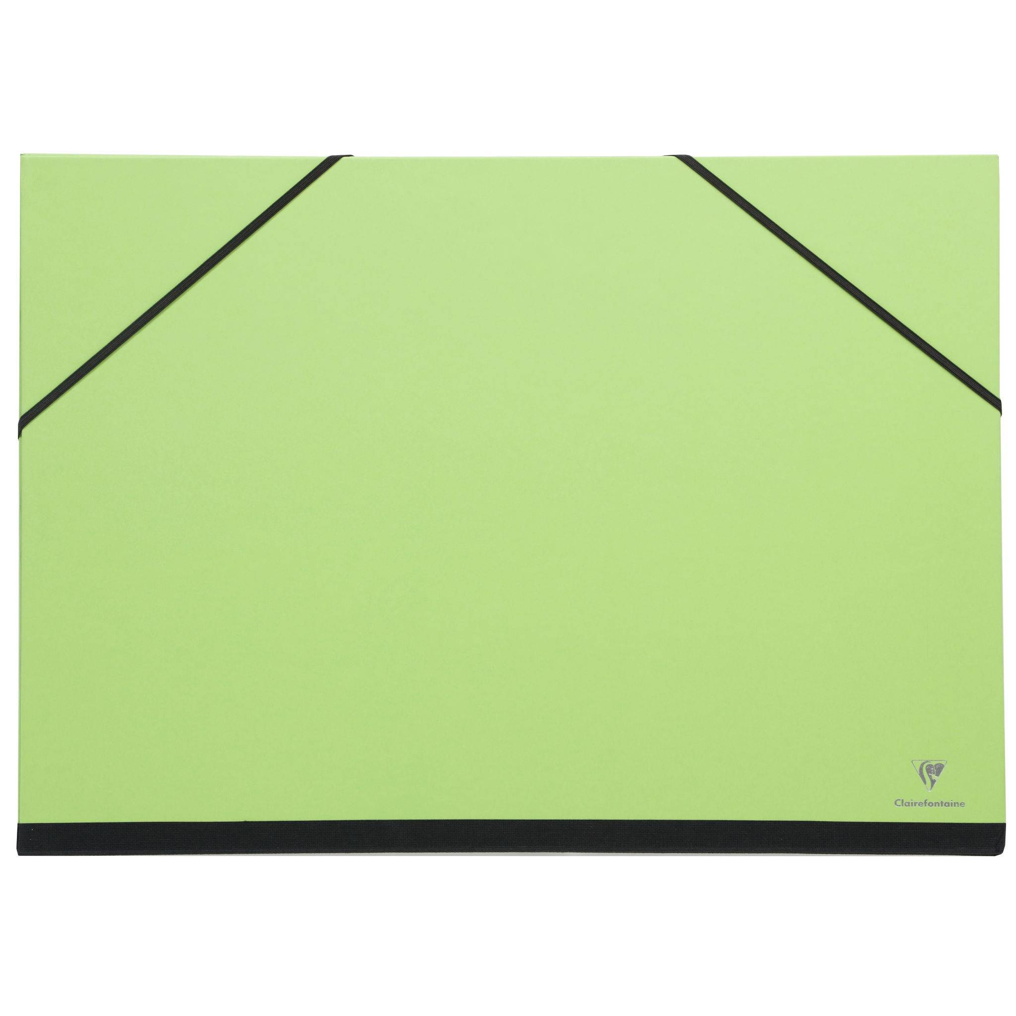 Clairefontaine 6x Zeichenmappe mit Gummizug 52x72 cm - Sortierung 144401C