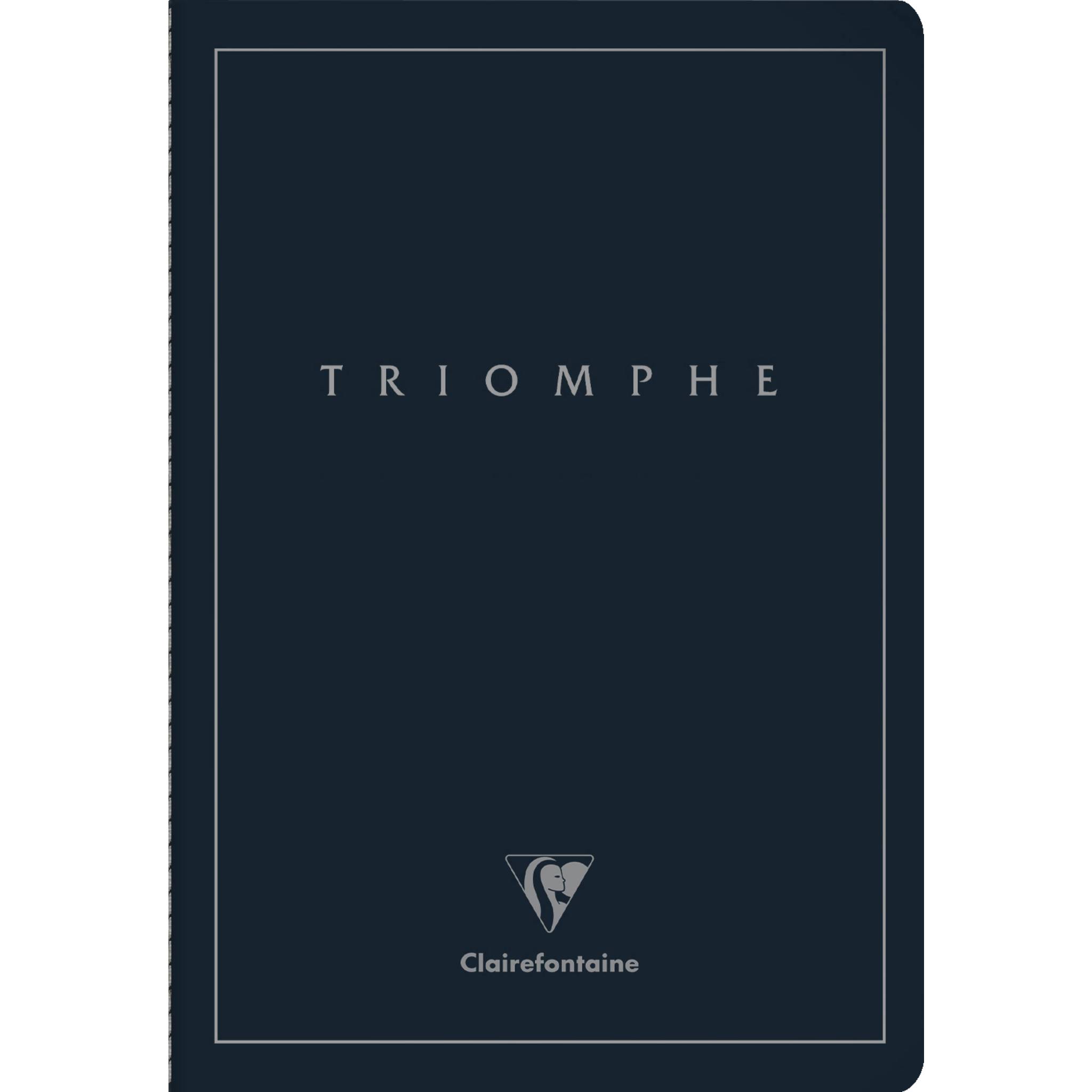 Clairefontaine 5x Heft A4 48 Blatt liniert Papier elfenbein 90g Blau 37176C