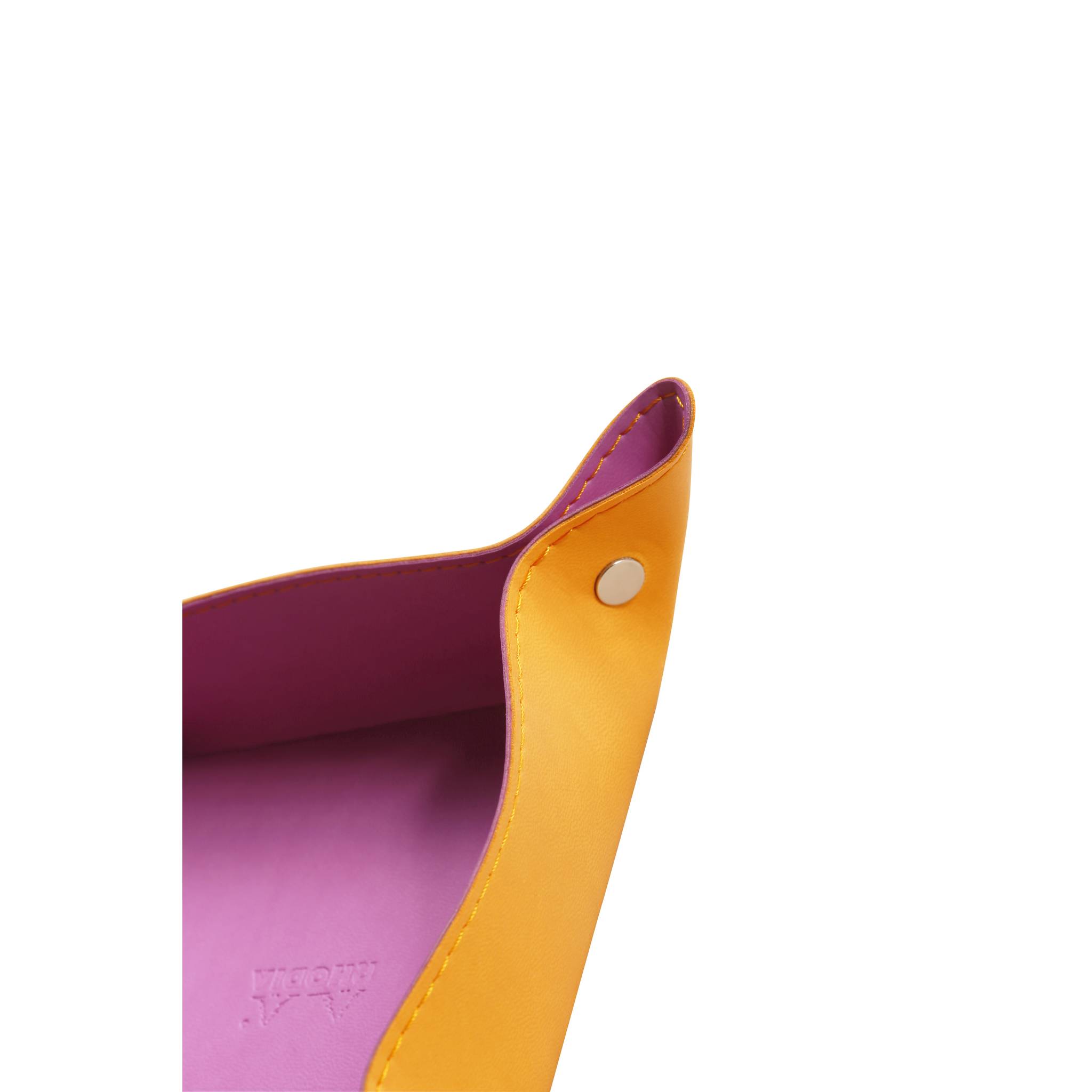 Rhodia 2x reversibler Taschenleerer IT Kunstleder, 12x12x4,5cm Flieder 318951C