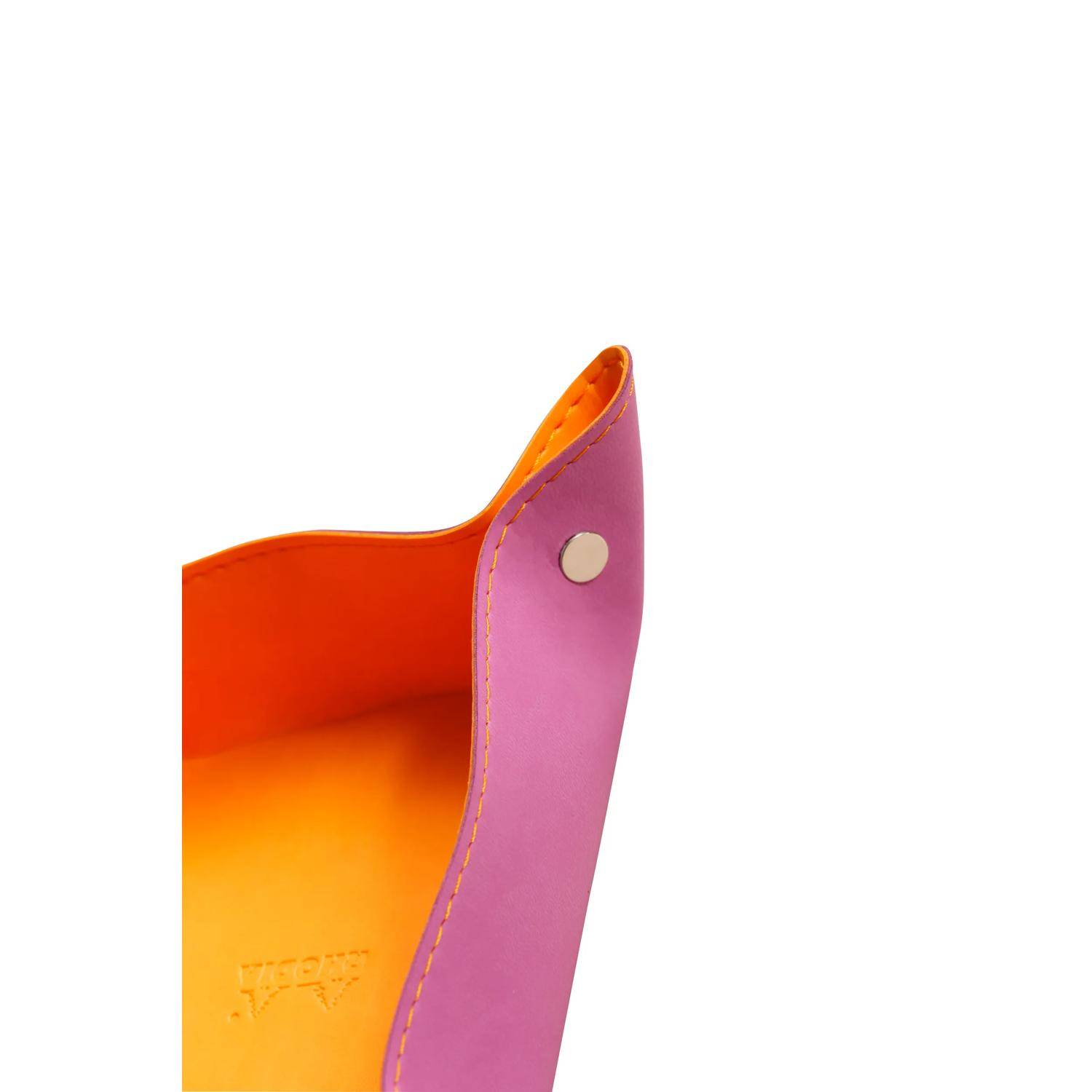 Rhodia 2x reversibler Taschenleerer IT Kunstleder, 12x12x4,5cm Flieder 318951C