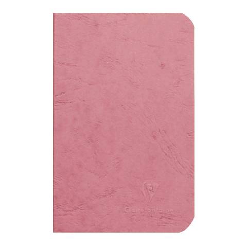 Clairefontaine 5x Age Bag, Notizheft 9x14 cm 48 Bl liniert 90g Antikrosa 734166C