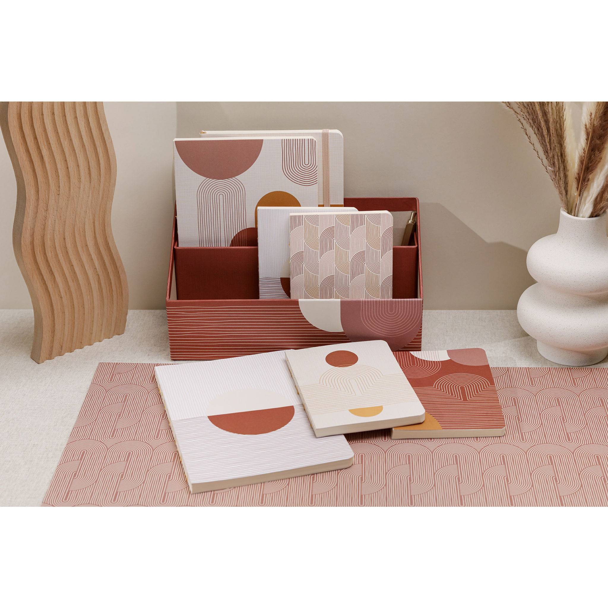 Clairefontaine 4x Terracotta, Schreibtischunterlage 60 x 40 cm 116075C