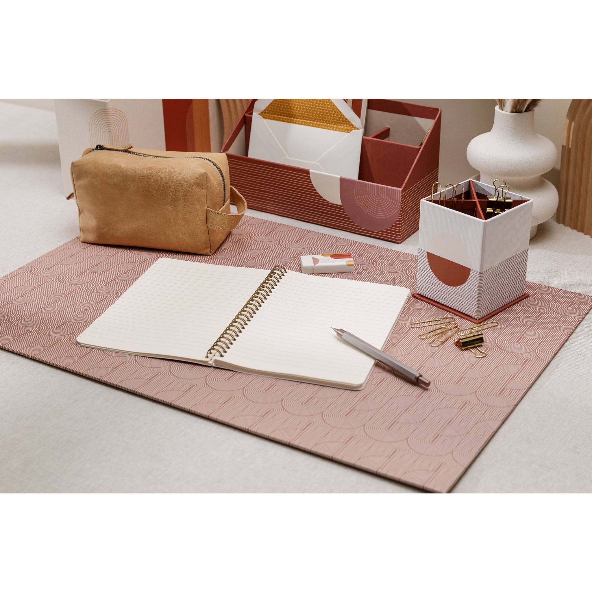 Clairefontaine 4x Terracotta, Schreibtischunterlage 60 x 40 cm 116075C