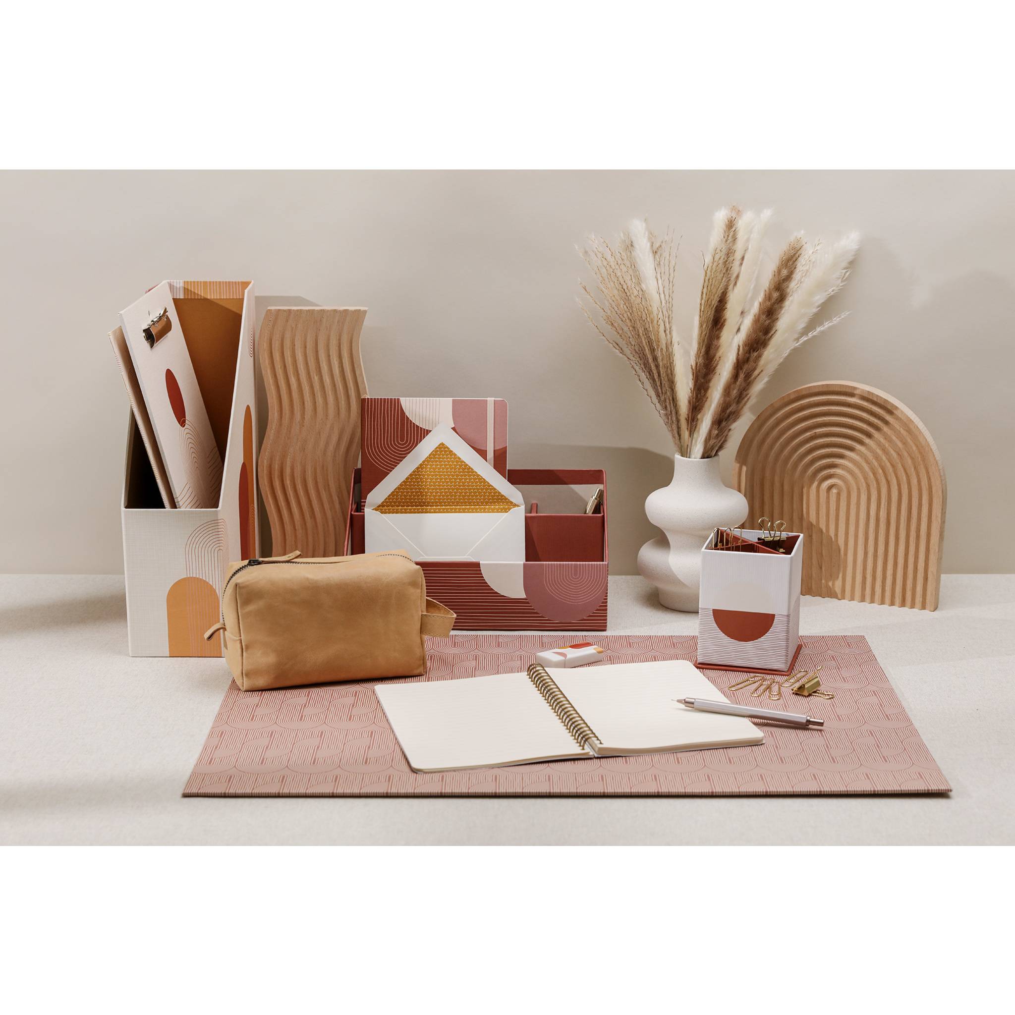 Clairefontaine 4x Terracotta, Schreibtischunterlage 60 x 40 cm 116075C