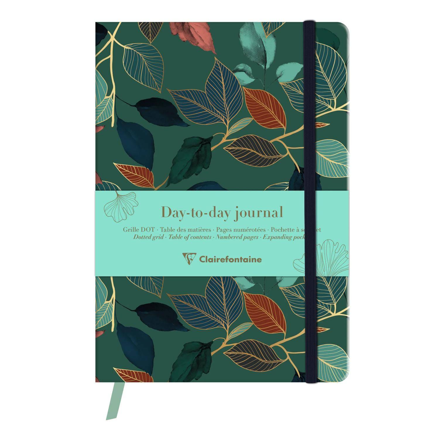Clairefontaine 4x journal A5 14,8x21 cm, 96 Bl, dot/kariert, sortiert 116245C