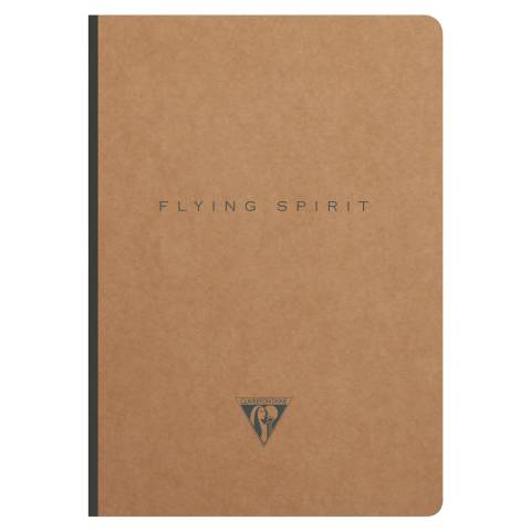 Clairefontaine 5x Notizbuch, A5 14,8x21cm 96 Bl liniert 90g, Kartonbraun 103546C