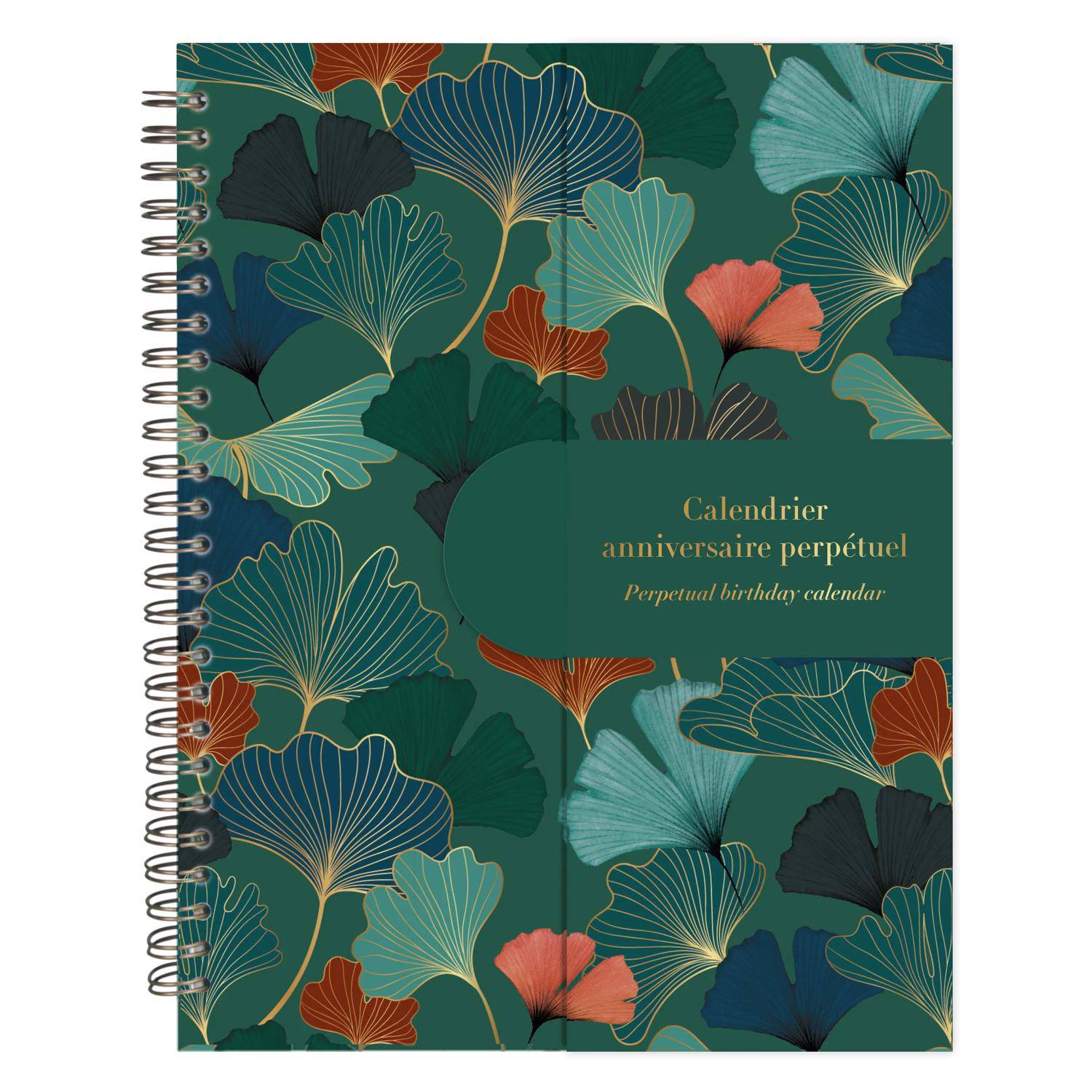 Clairefontaine 5x Geburtstagskalender 23x17 cm, 50 bedruckte Seiten 116246C