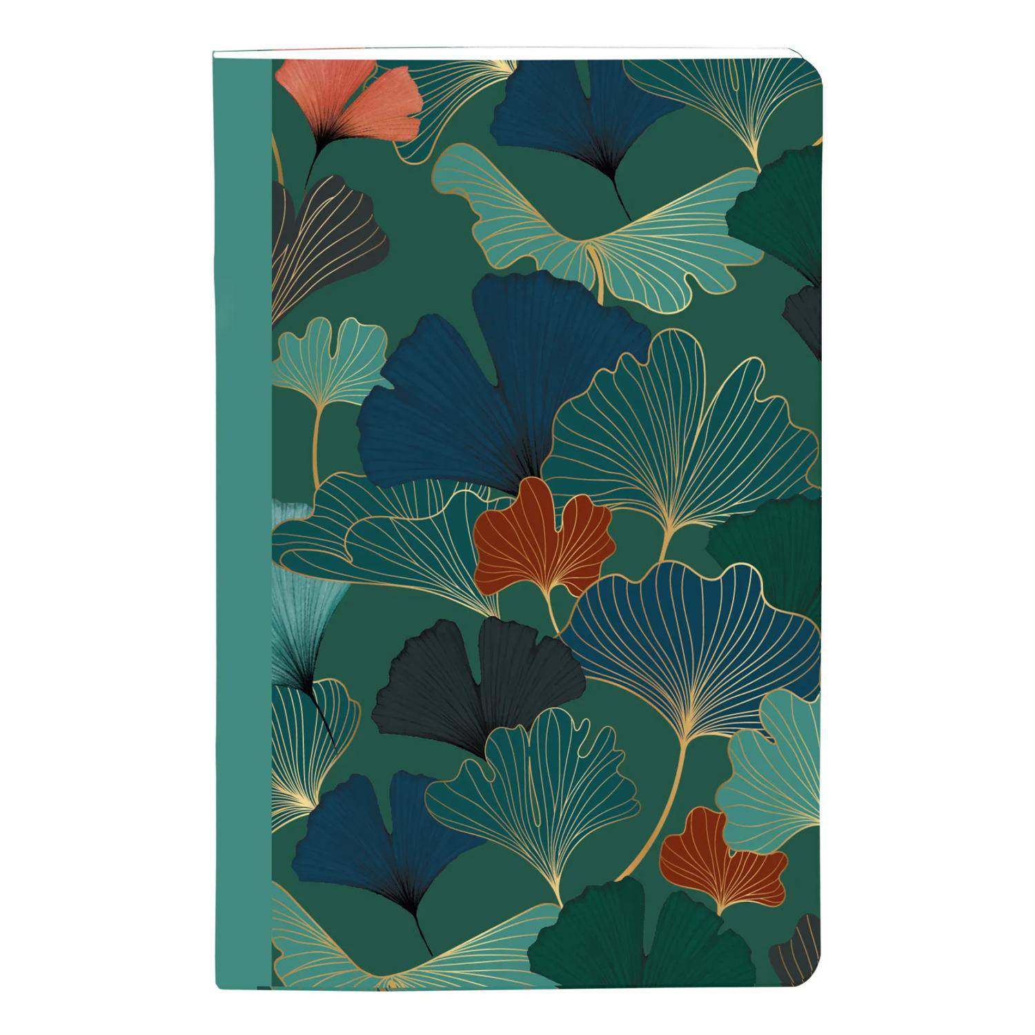 Clairefontaine 8x Gaïa bleu, Notizbuch 9x14cm, 48 Bl, liniert, sortiert 116241C