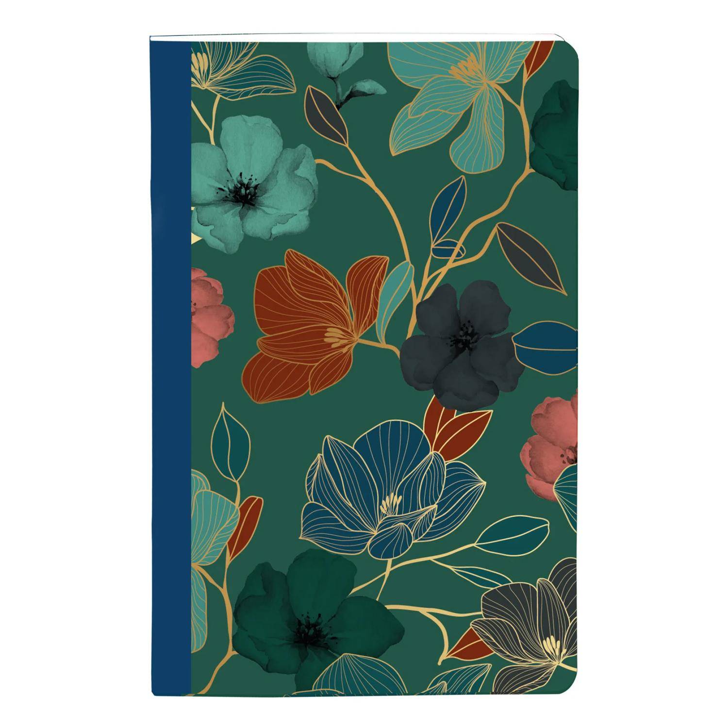 Clairefontaine 8x Gaïa bleu, Notizbuch 9x14cm, 48 Bl, liniert, sortiert 116241C