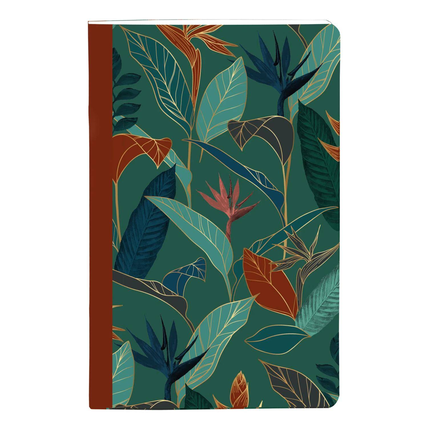 Clairefontaine 8x Gaïa bleu, Notizbuch 9x14cm, 48 Bl, liniert, sortiert 116241C