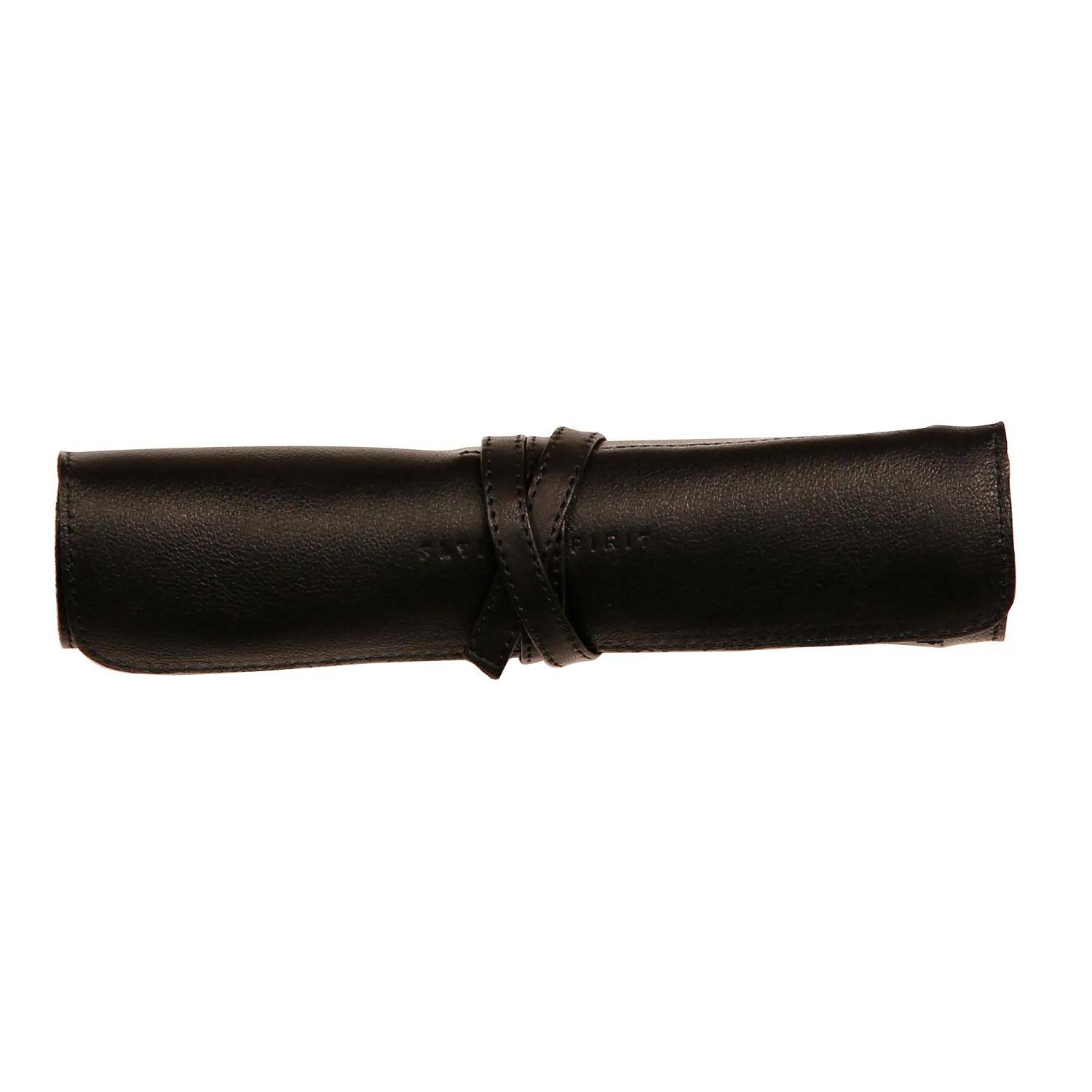 Clairefontaine 3x Rollmäppchen 26,7x24 cm, Leder, Flying Spirit Schwarz 930026C
