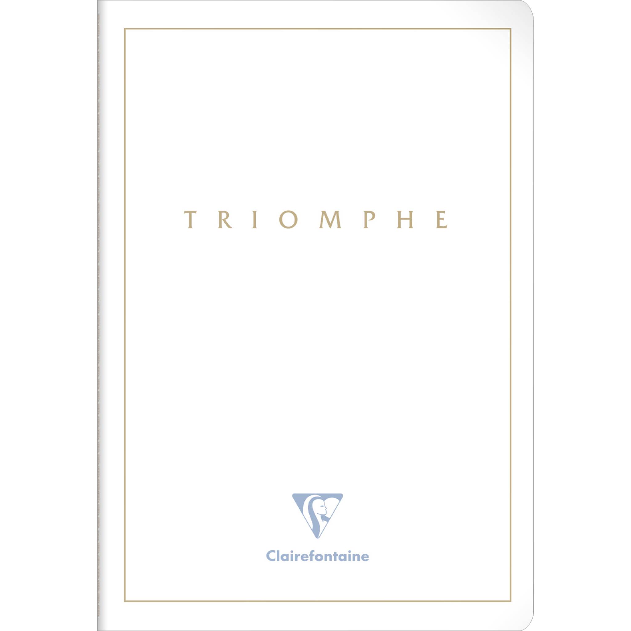 Clairefontaine 5x Heft A4 mit Fadenbindung 48 Blatt blanko, Papier Weiß 36170C