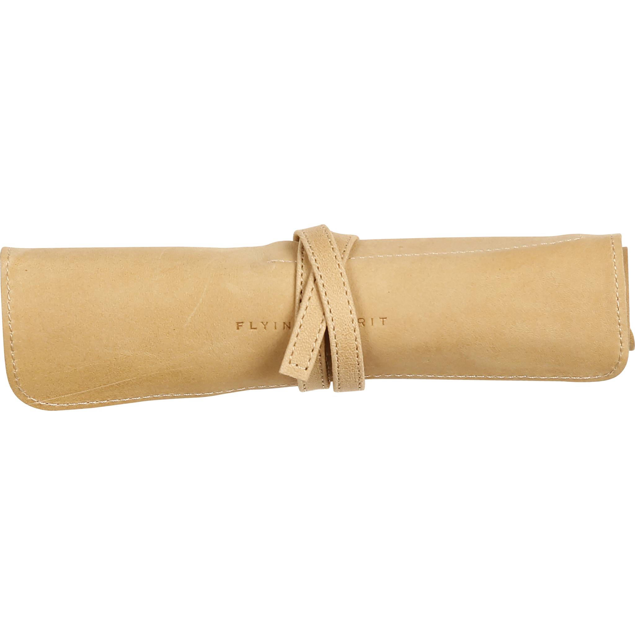 Clairefontaine 3x Rollmäppchen 26,7x20,6 cm, Leder, Flying Spirit Beige 930028C