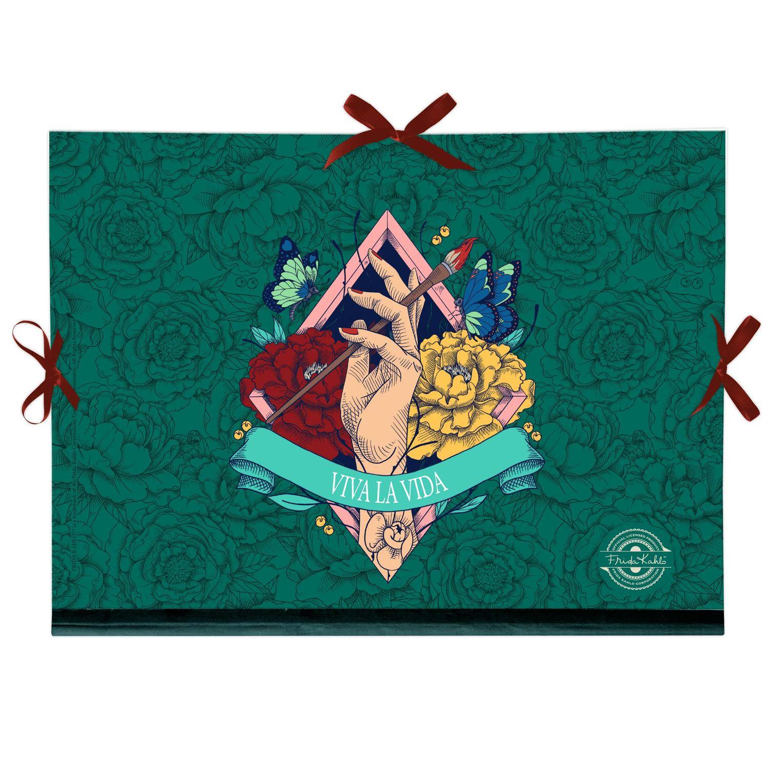 Clairefontaine 5x Zeichenmappe 28x38cm, Verschluss 3 Bändern 116230C
