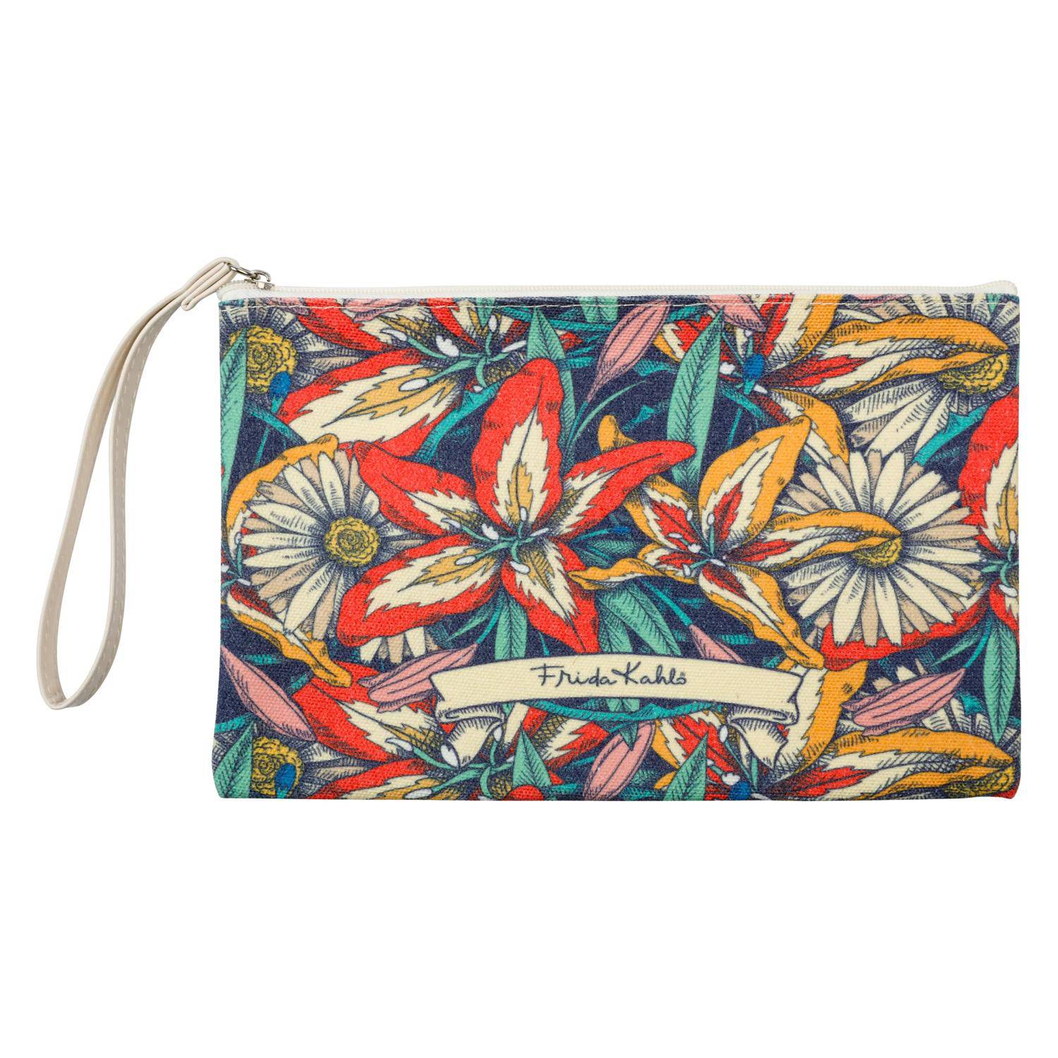 Clairefontaine 4x Frida Kahlo, Etui aus Baumwolle 22x16cm 116229C