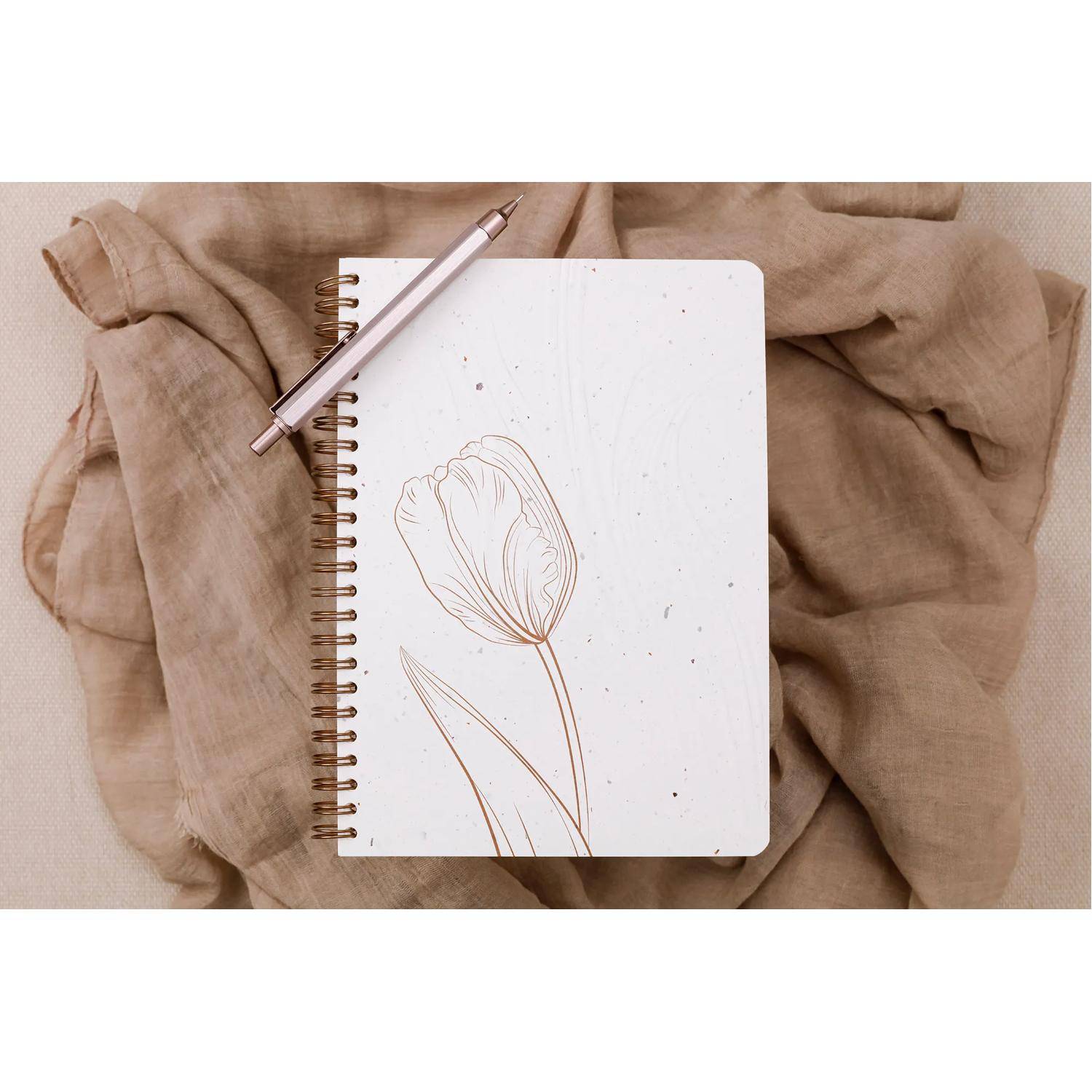 Clairefontaine 4x Heft und Notizbuch mit Spiralbindung A5 74 Blatt 813068C