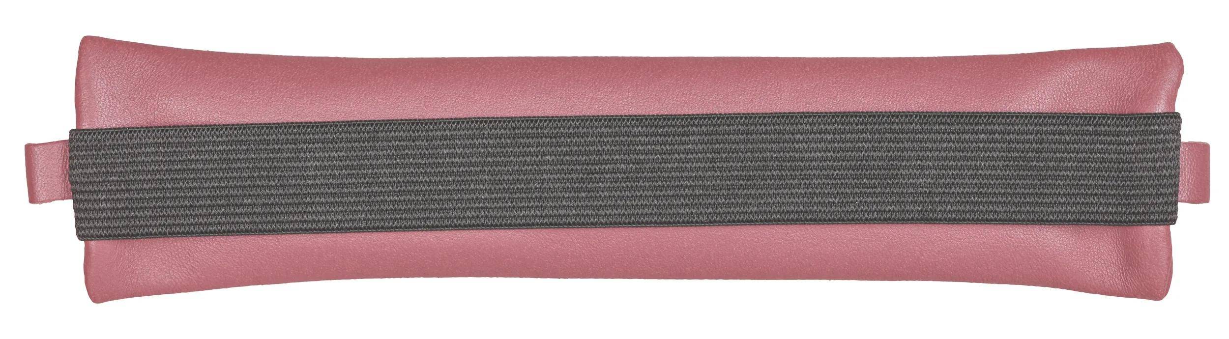 Clairefontaine 5x Schlampermäppchen Leder Notizbuch, 20x4,5 cm Antikrosa 77041C