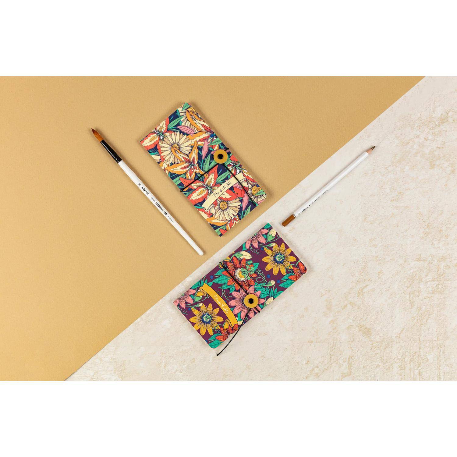 Clairefontaine 4x schmales Notizbuch 9x18 cm, 40 Bl, blanko, sortiert 116215C